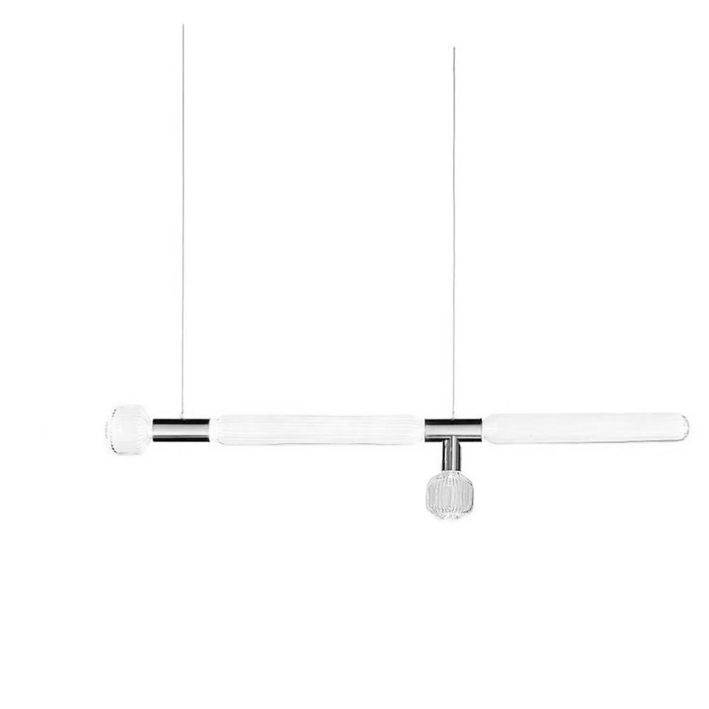 Solara Pendant Lamp Crystal Cylinder Cipher Contemporary - Letslighting