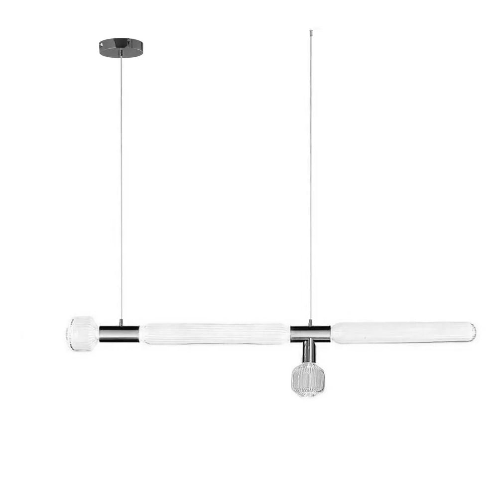 Solara Pendant Lamp Crystal Cylinder Cipher Contemporary - Letslighting