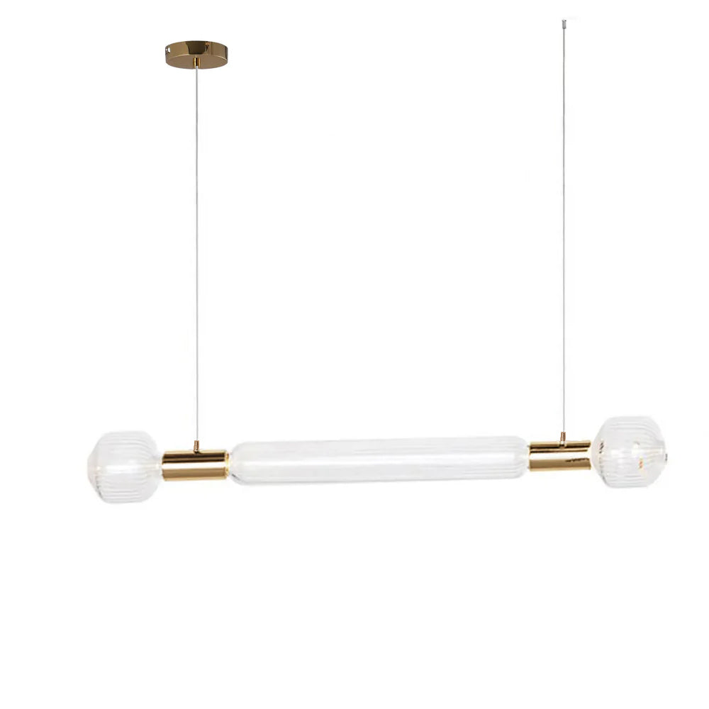 Solara Pendant Lamp Crystal Cylinder Cipher Contemporary - Letslighting