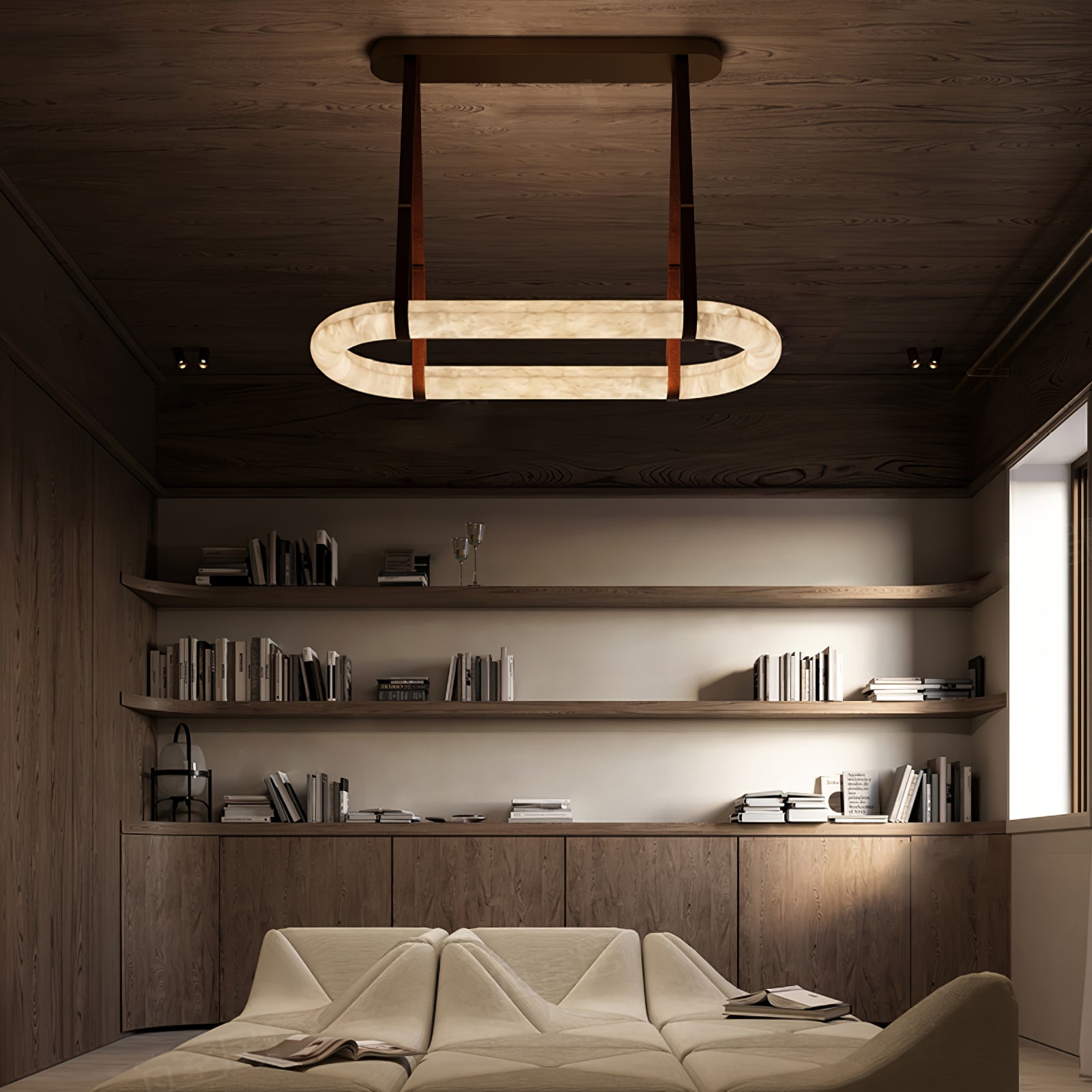 Nerina Alabaster Pendant Light - Letslighting