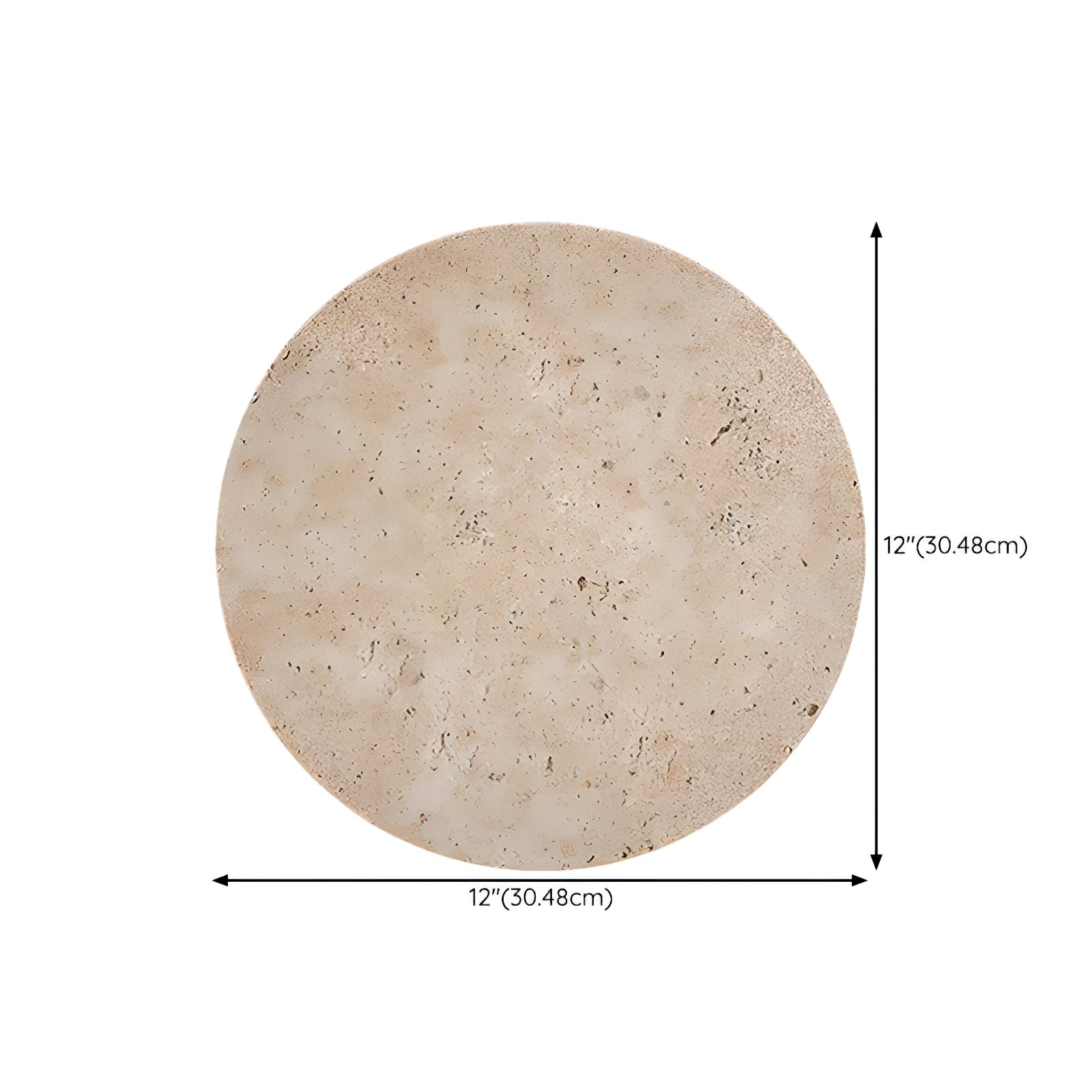 Aurzoren Minimalist Travertine Wall Light - Letslighting