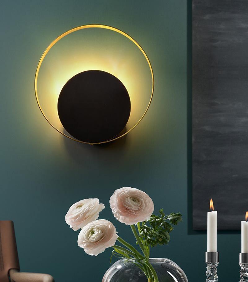 Erliren Modern Minimalist Circle Wall Lamp - Letslighting