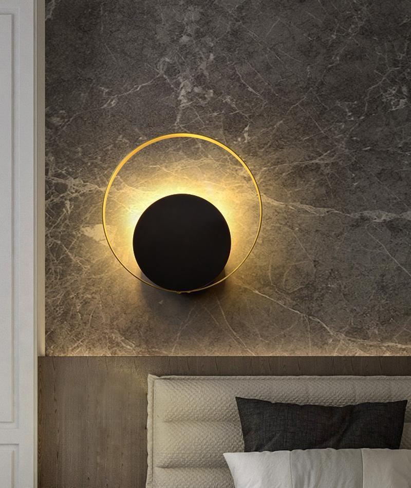 Erliren Modern Minimalist Circle Wall Lamp - Letslighting