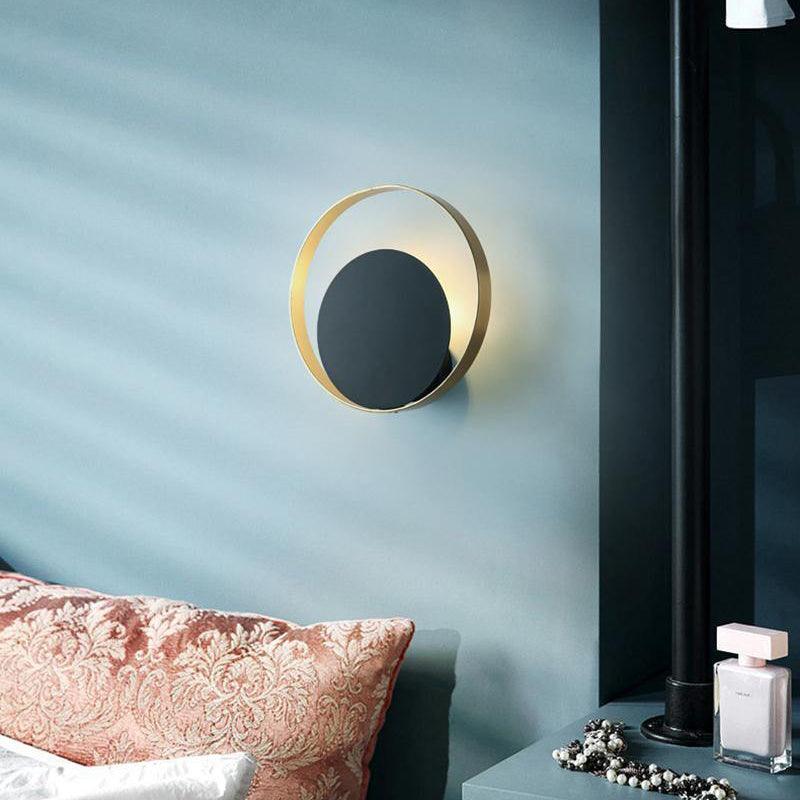Erliren Modern Minimalist Circle Wall Lamp - Letslighting