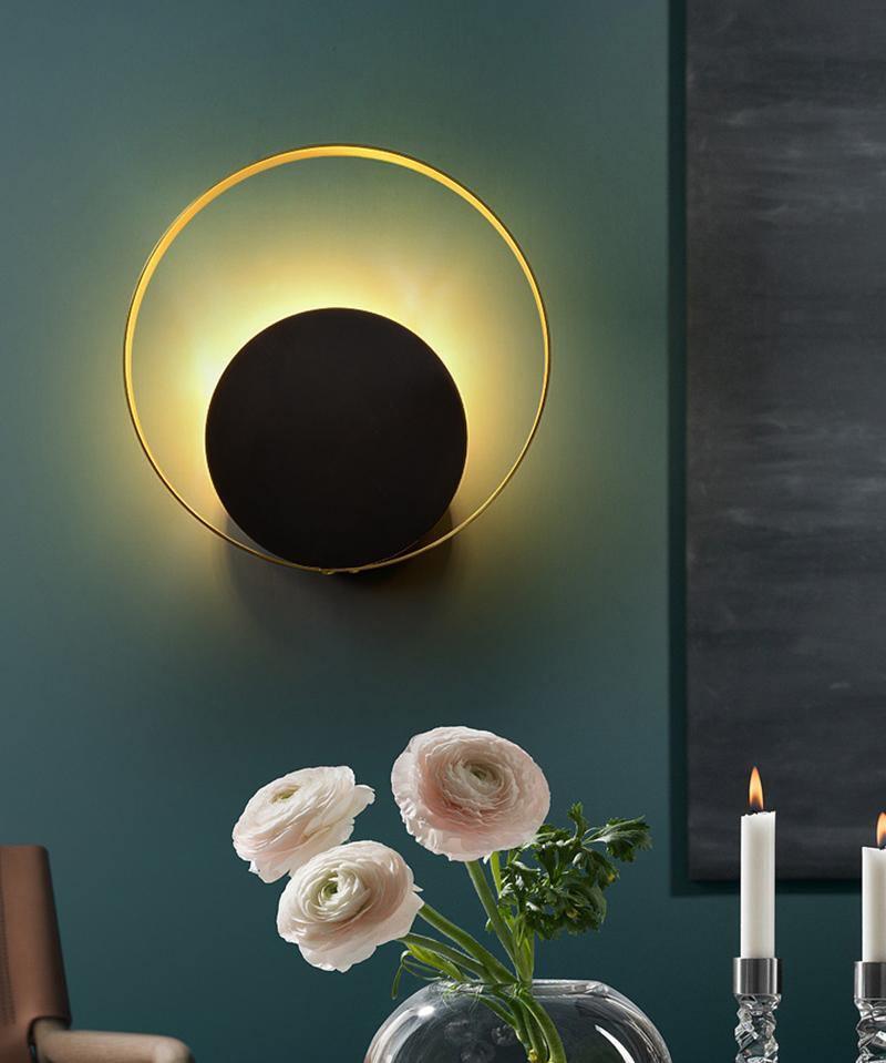 Erliren Modern Minimalist Circle Wall Lamp - Letslighting
