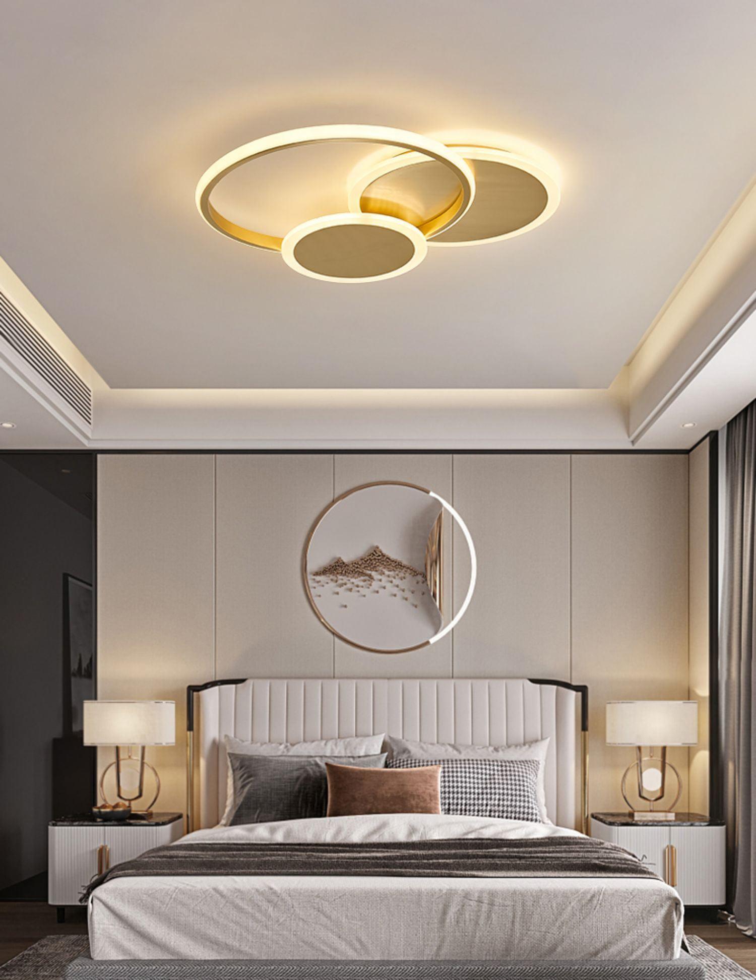 Veraee Art Circles LED Ceiling Light - Letslighting