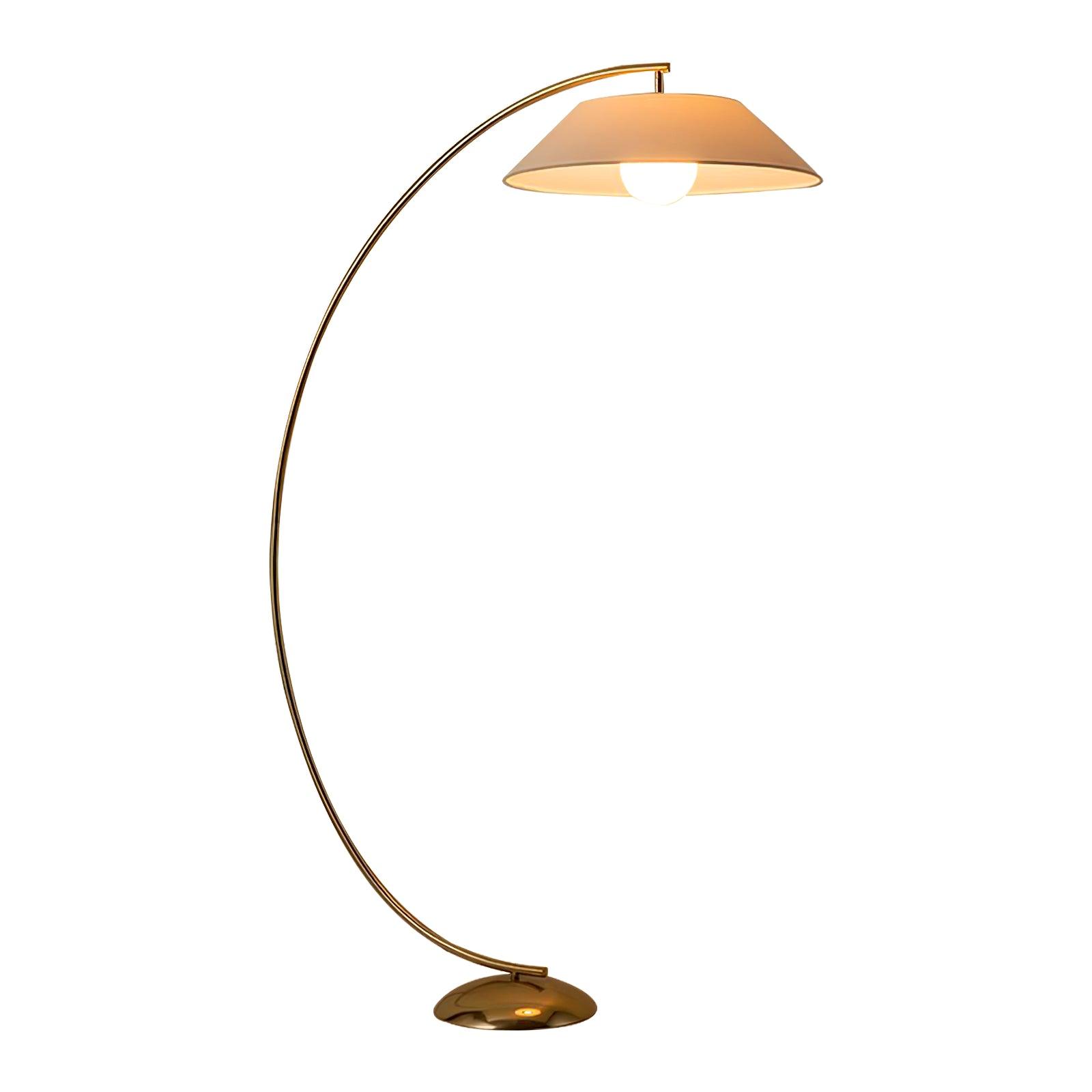 Varnan Steel Fabric Floor Lamp - Letslighting