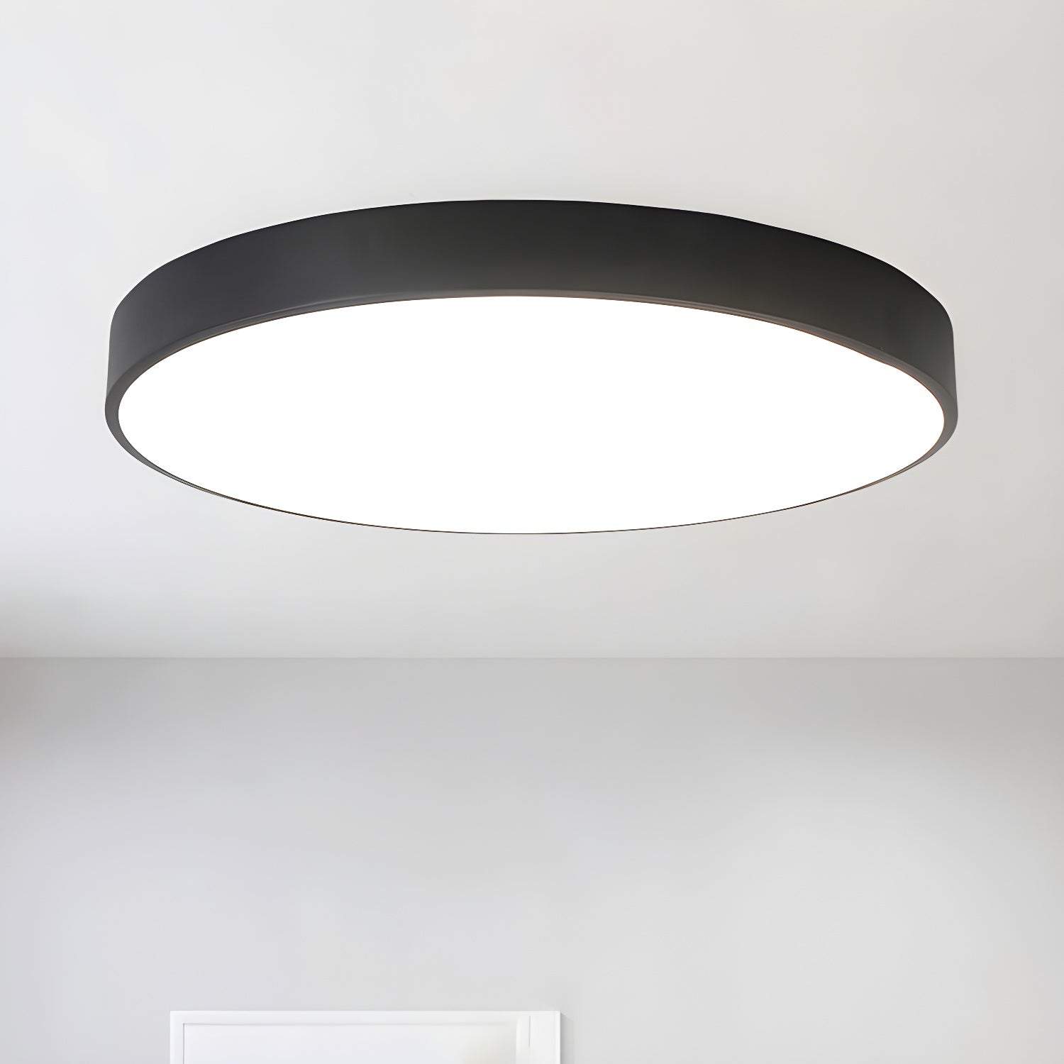 Izoriel Modern Minimalist Circular Slimline Ceiling Light - Letslighting