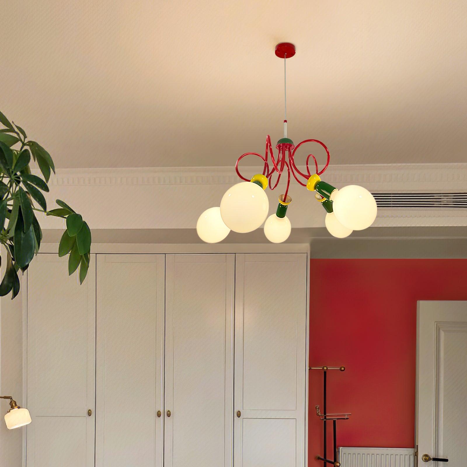 Juno Contemporary Glass Pendant Lamp - Letslighting