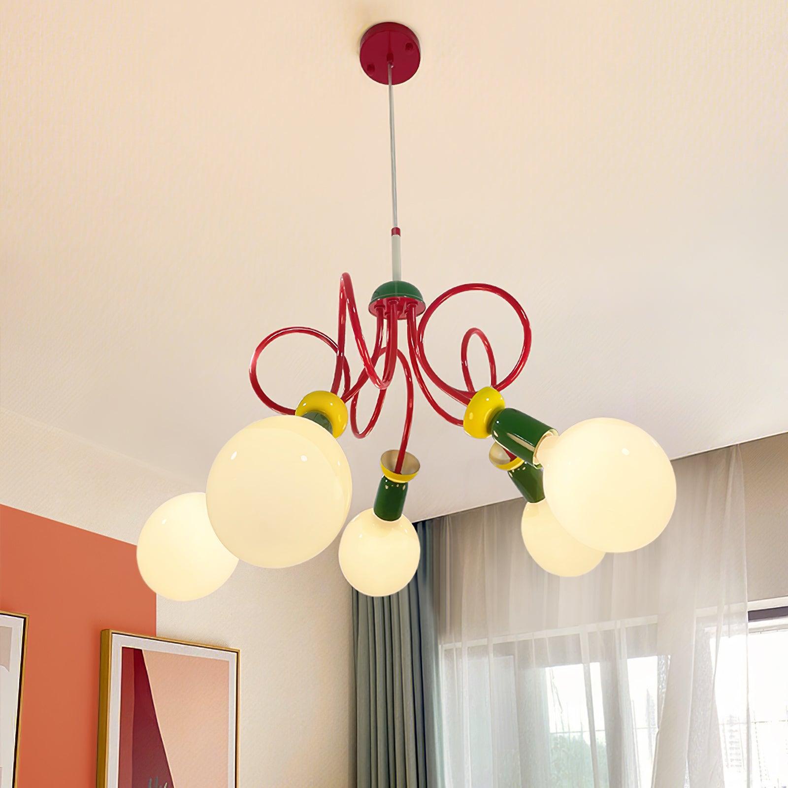 Juno Contemporary Glass Pendant Lamp - Letslighting