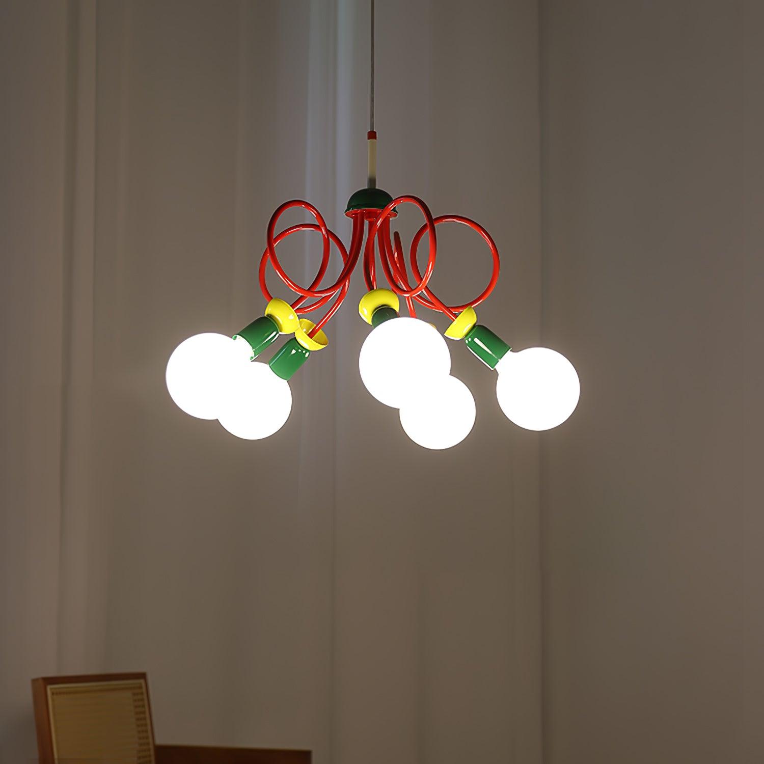 Juno Contemporary Glass Pendant Lamp - Letslighting