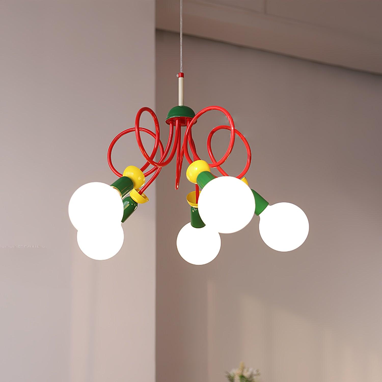 Juno Contemporary Glass Pendant Lamp - Letslighting