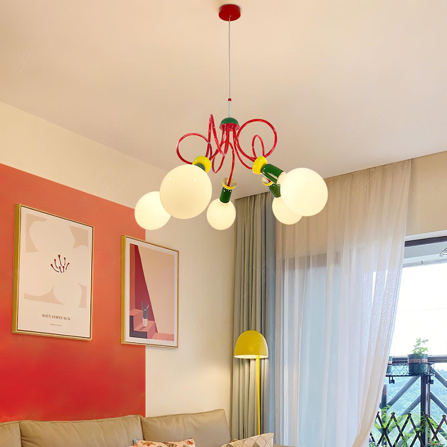 Juno Contemporary Glass Pendant Lamp - Letslighting