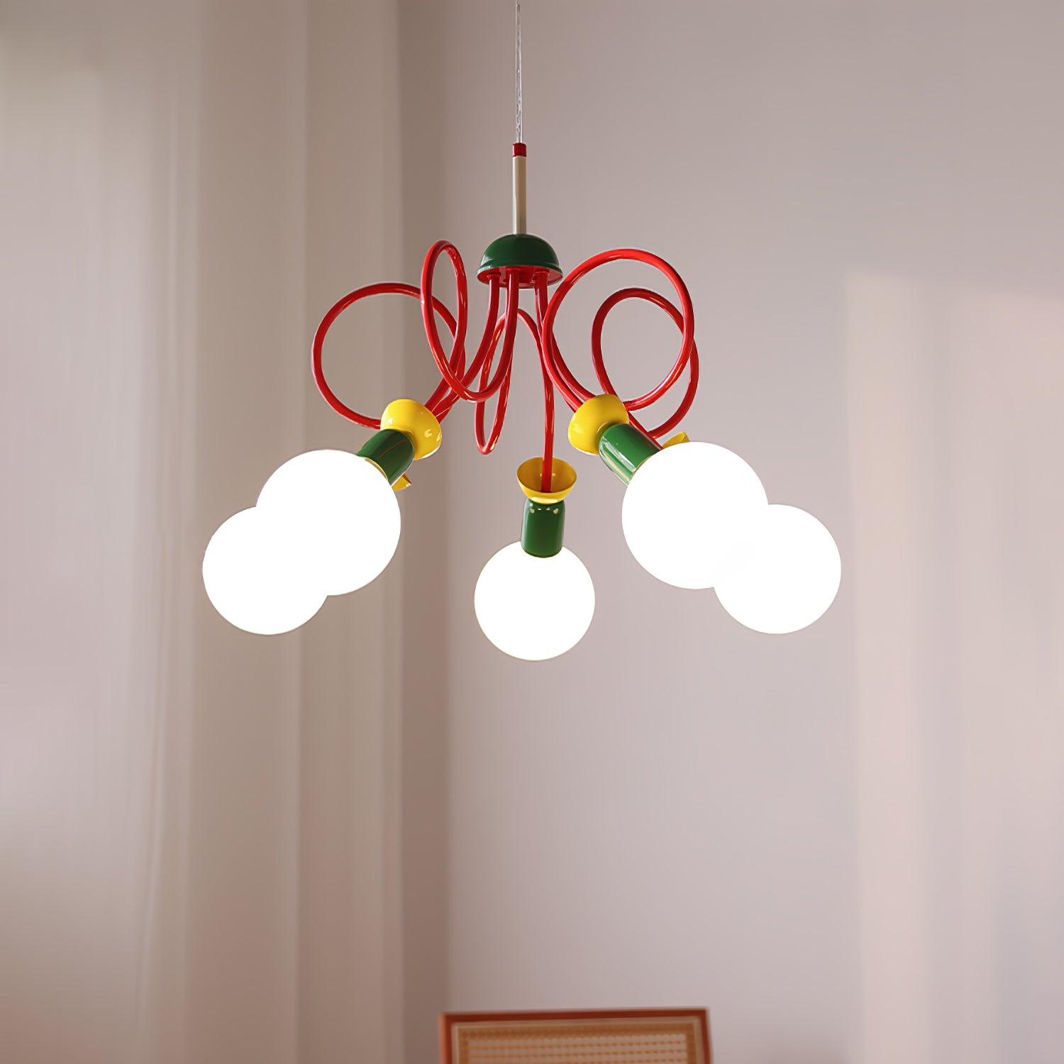 Juno Contemporary Glass Pendant Lamp - Letslighting