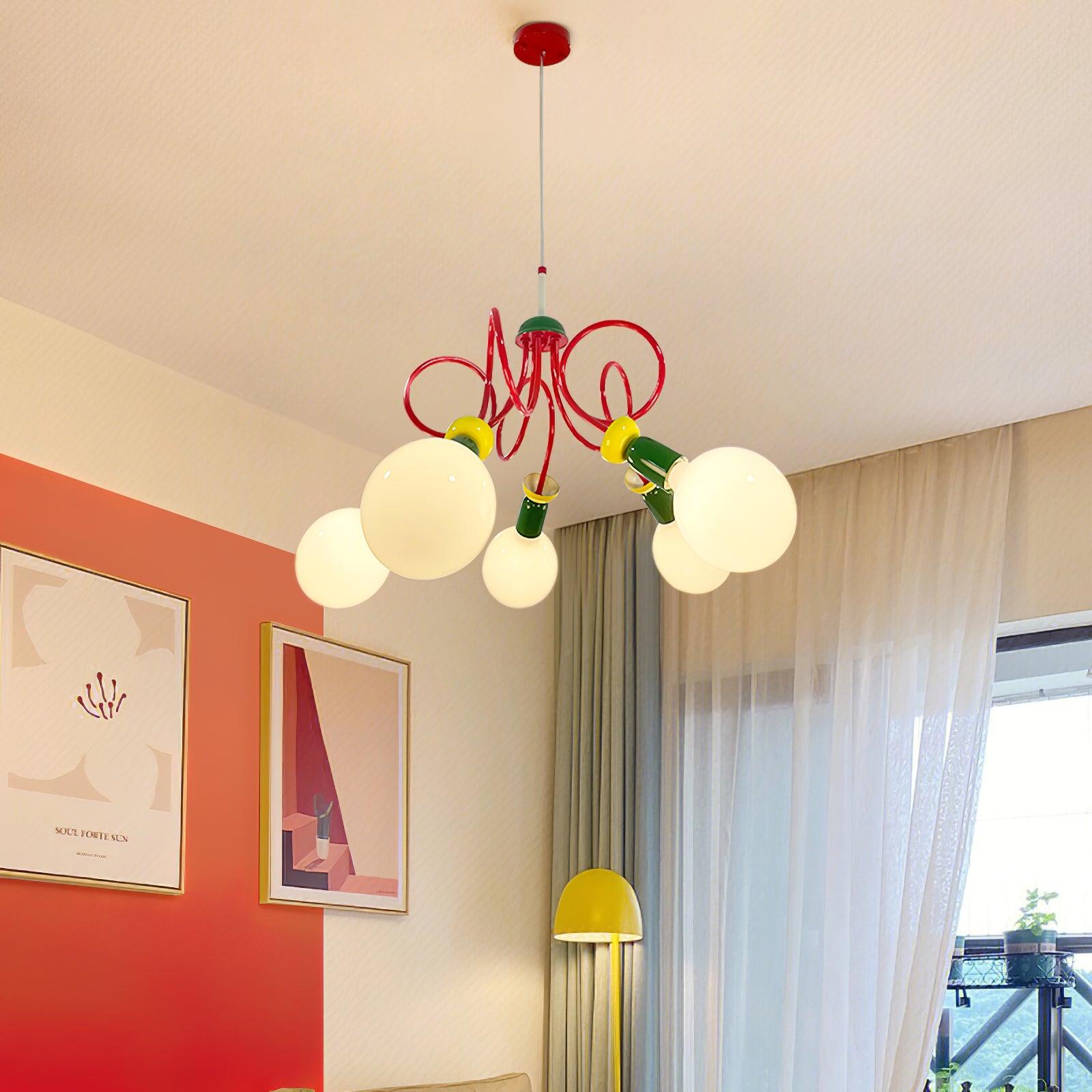 Juno Contemporary Glass Pendant Lamp - Letslighting