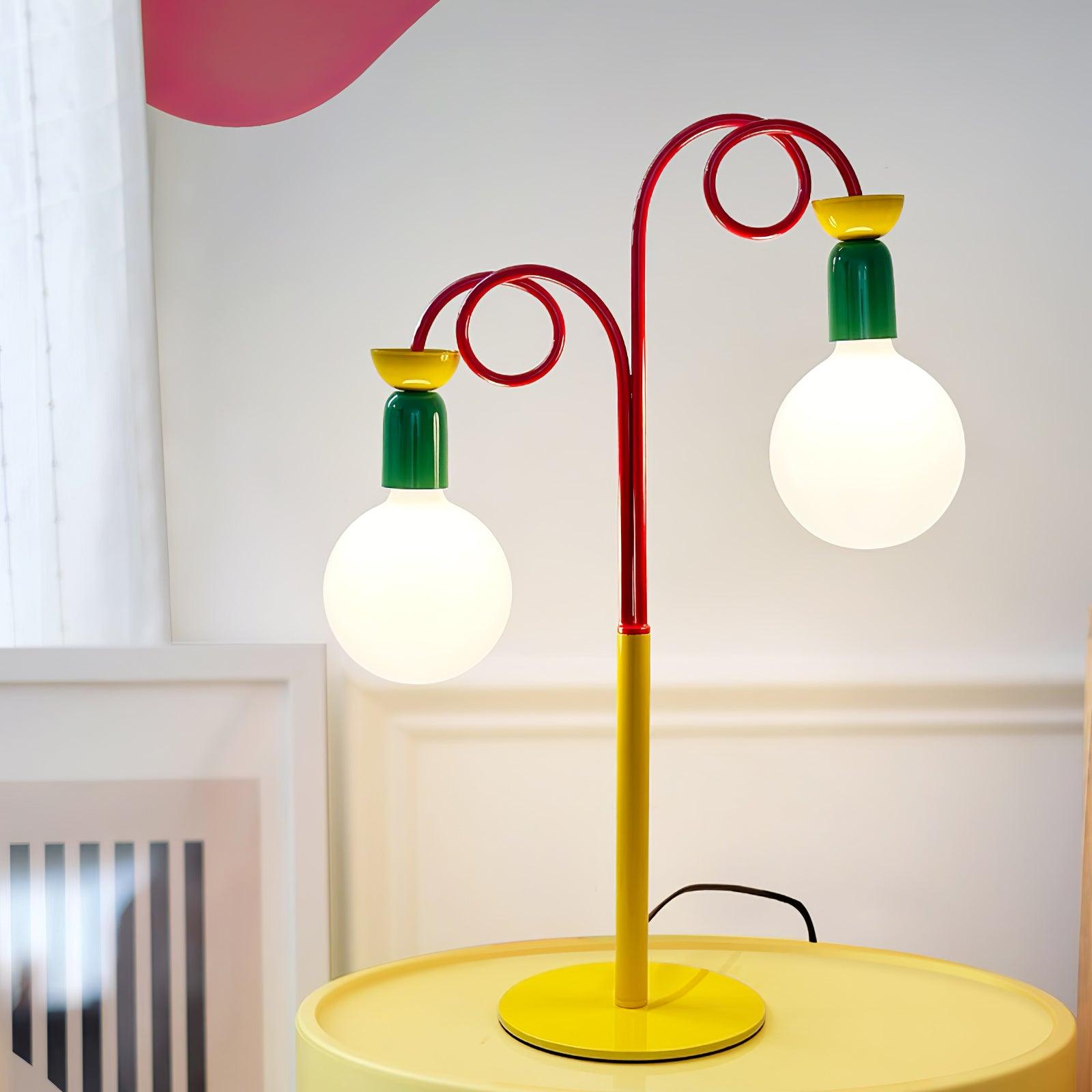 Trilo Glass Playful Table Lamp - Letslighting