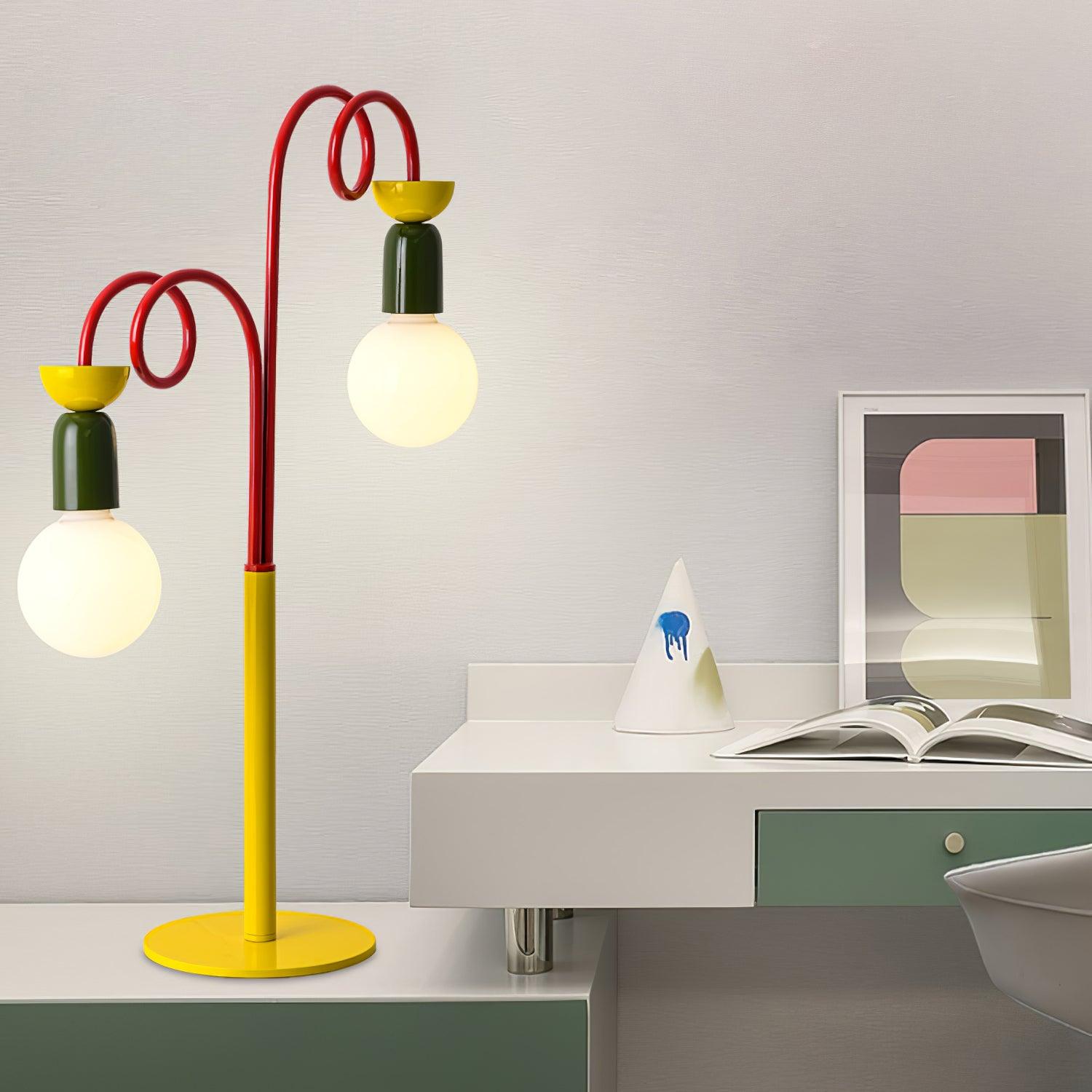 Trilo Glass Playful Table Lamp - Letslighting