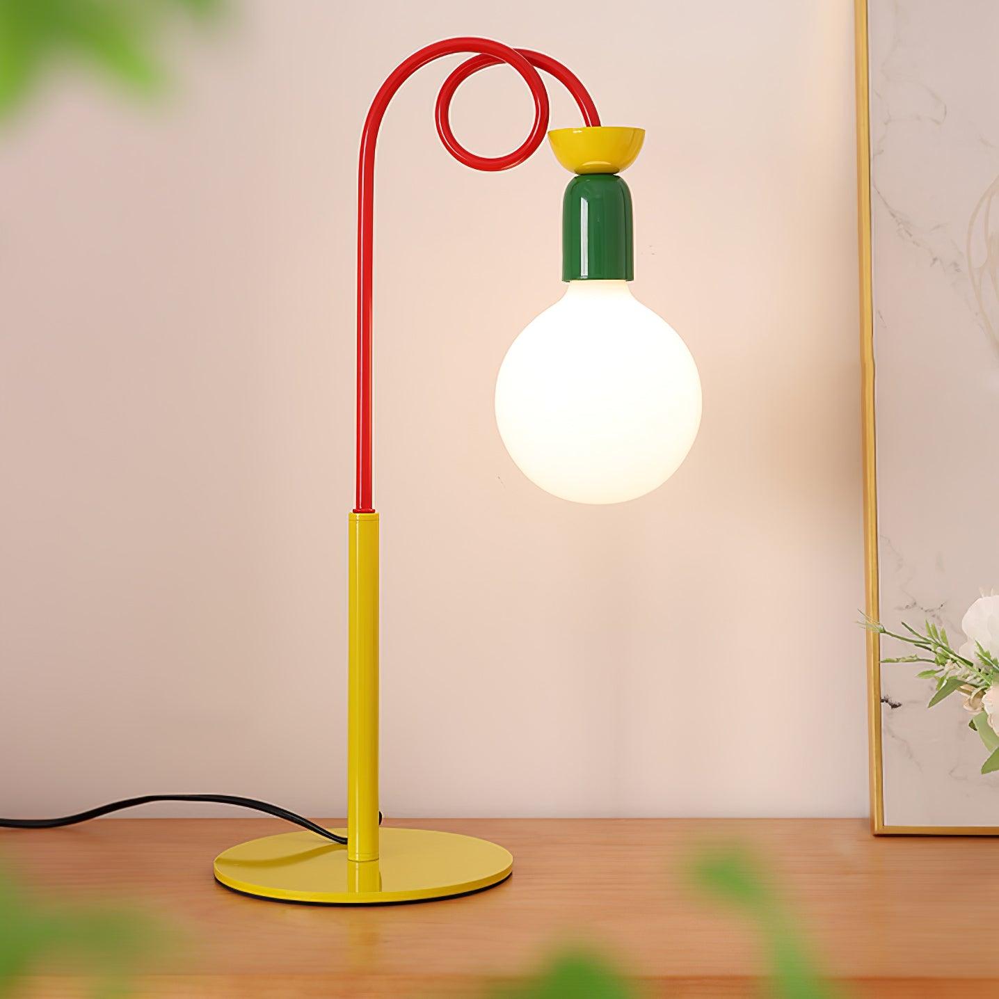 Trilo Glass Playful Table Lamp - Letslighting