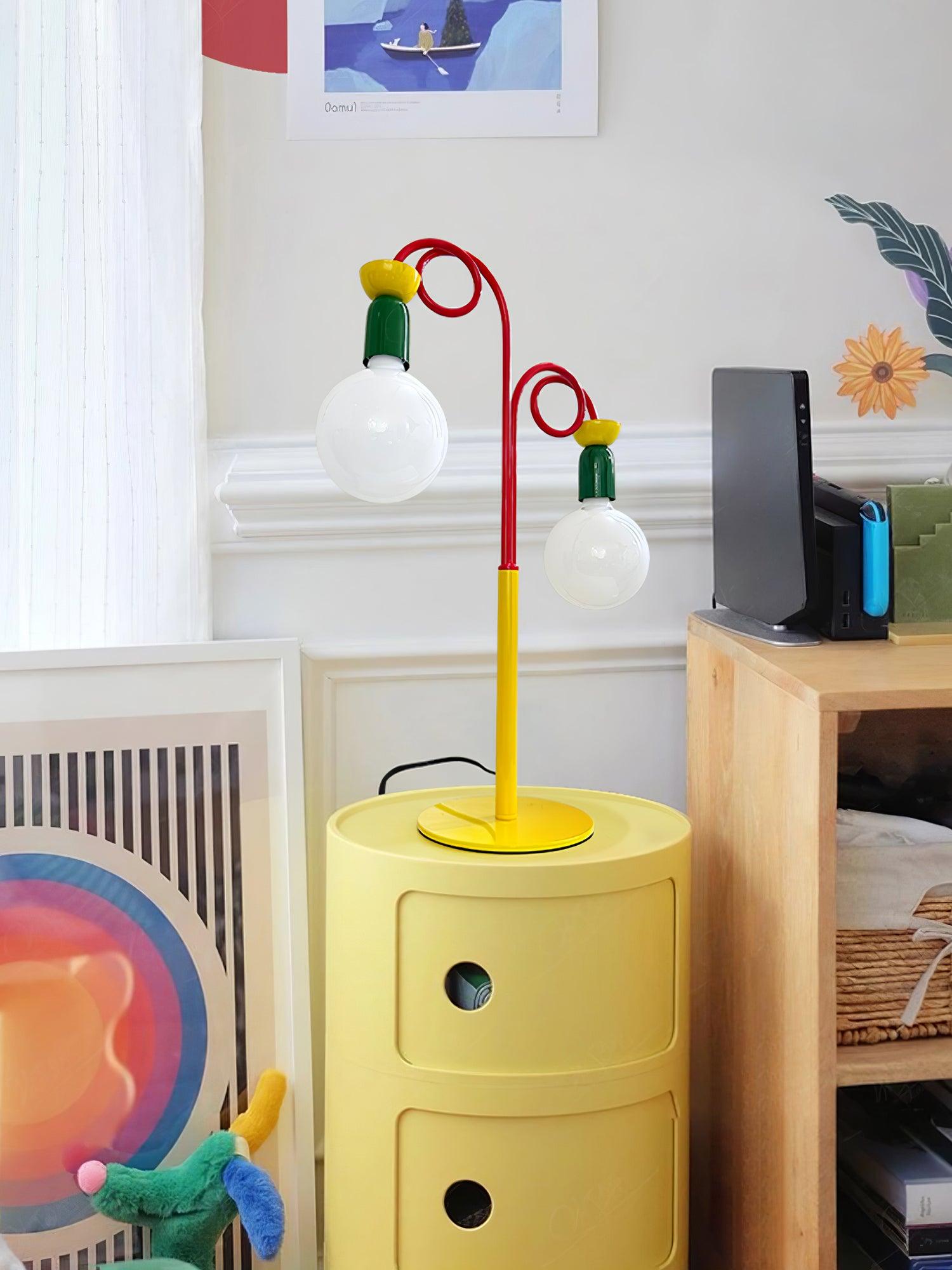 Trilo Glass Playful Table Lamp - Letslighting