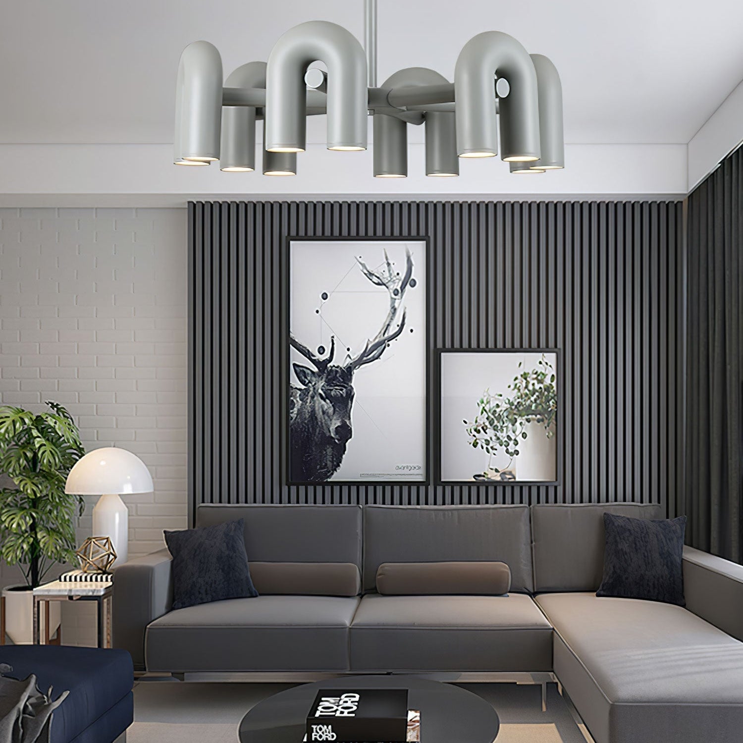 Lustra Chandelier Cirkus U Shape - Letslighting
