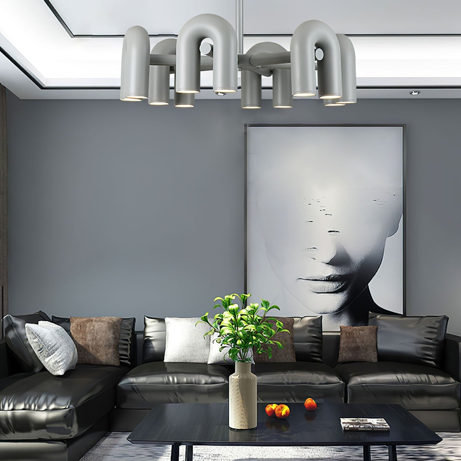 Lustra Chandelier Cirkus U Shape - Letslighting