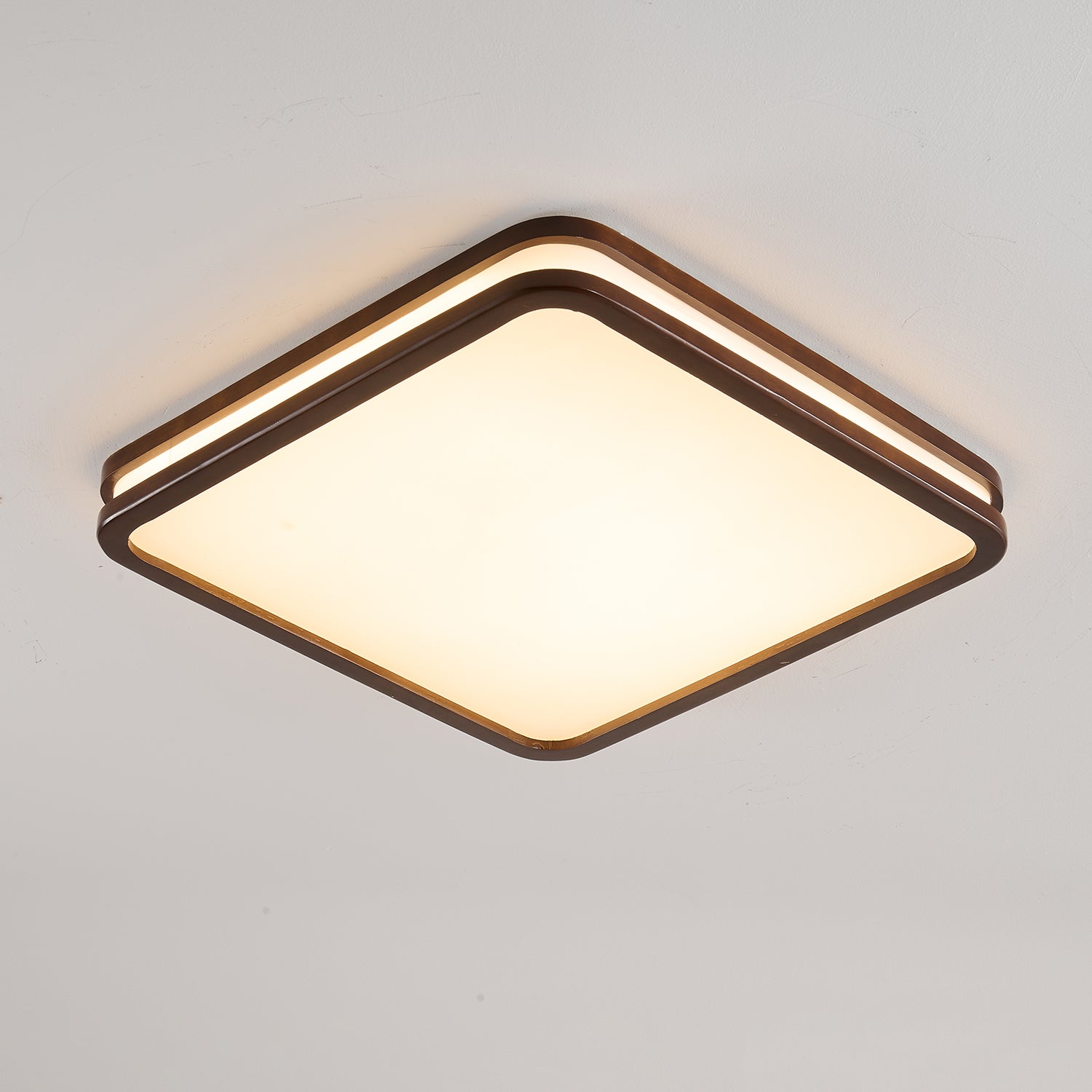 Nysilos Modern Minimalist Wood Ceiling Light - Letslighting