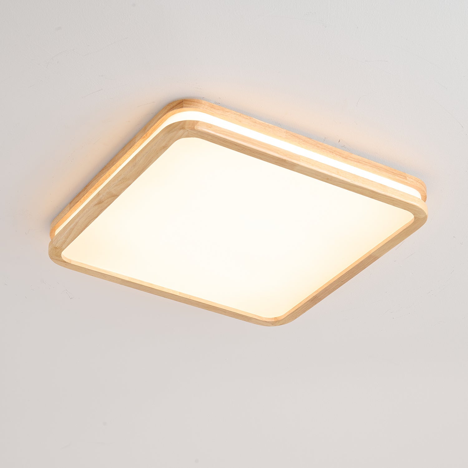 Nysilos Modern Minimalist Wood Ceiling Light - Letslighting