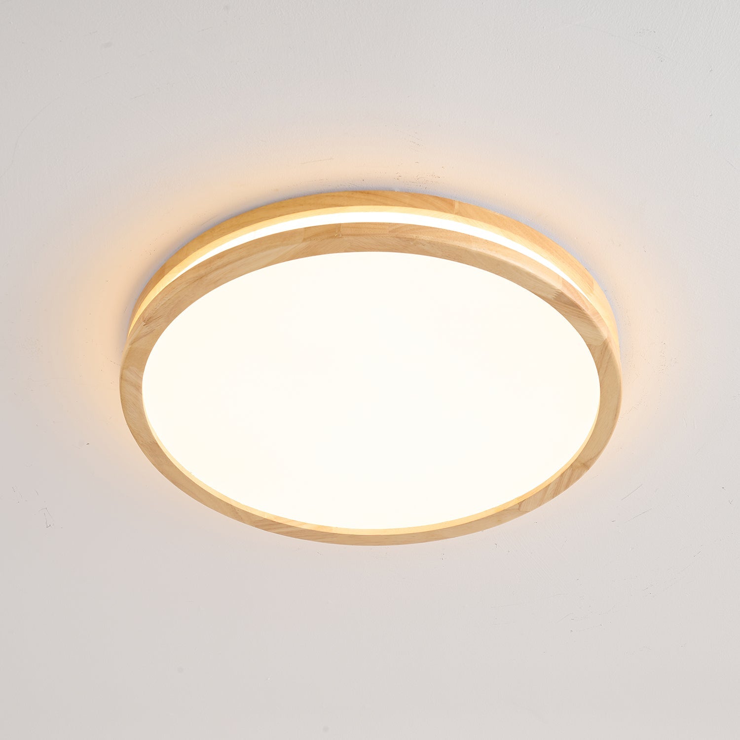 Nysilos Modern Minimalist Wood Ceiling Light - Letslighting