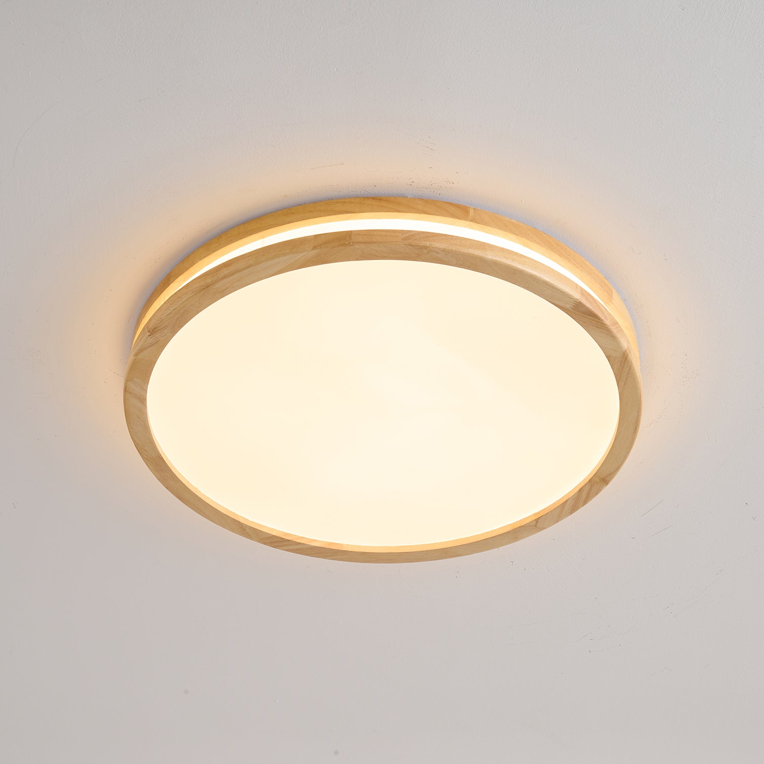 Nysilos Modern Minimalist Wood Ceiling Light - Letslighting