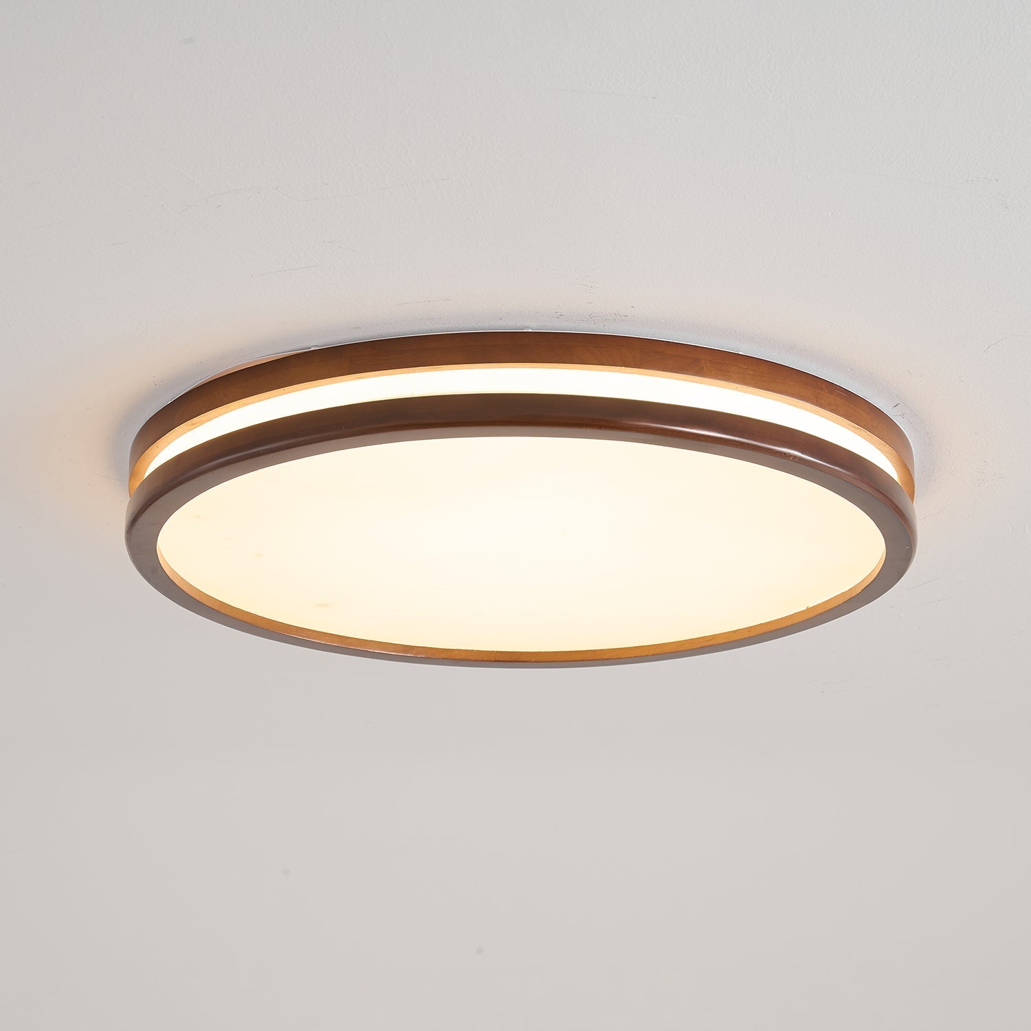 Nysilos Modern Minimalist Wood Ceiling Light - Letslighting