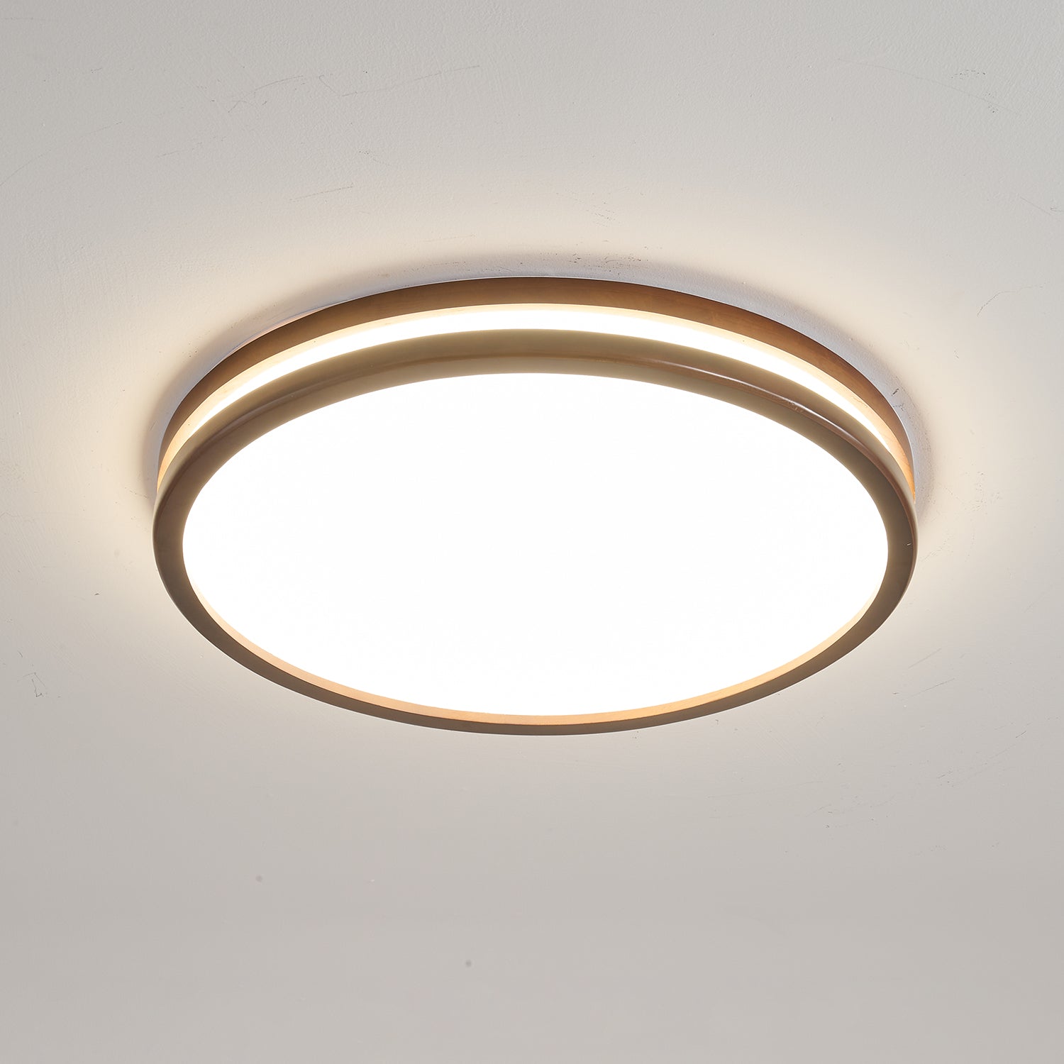 Nysilos Modern Minimalist Wood Ceiling Light - Letslighting