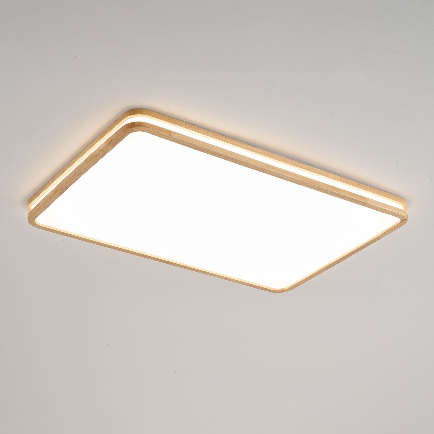 Nysilos Modern Minimalist Wood Ceiling Light - Letslighting