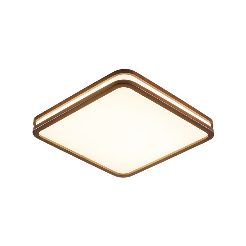 Nysilos Modern Minimalist Wood Ceiling Light - Letslighting