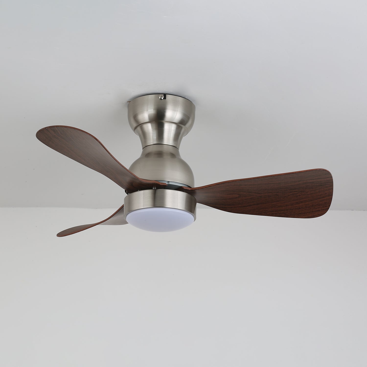 Aurdorus Modern Wood Ceiling Fan Light - Letslighting