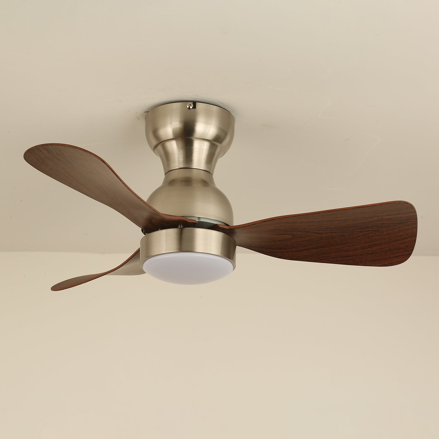 Aurdorus Modern Wood Ceiling Fan Light - Letslighting