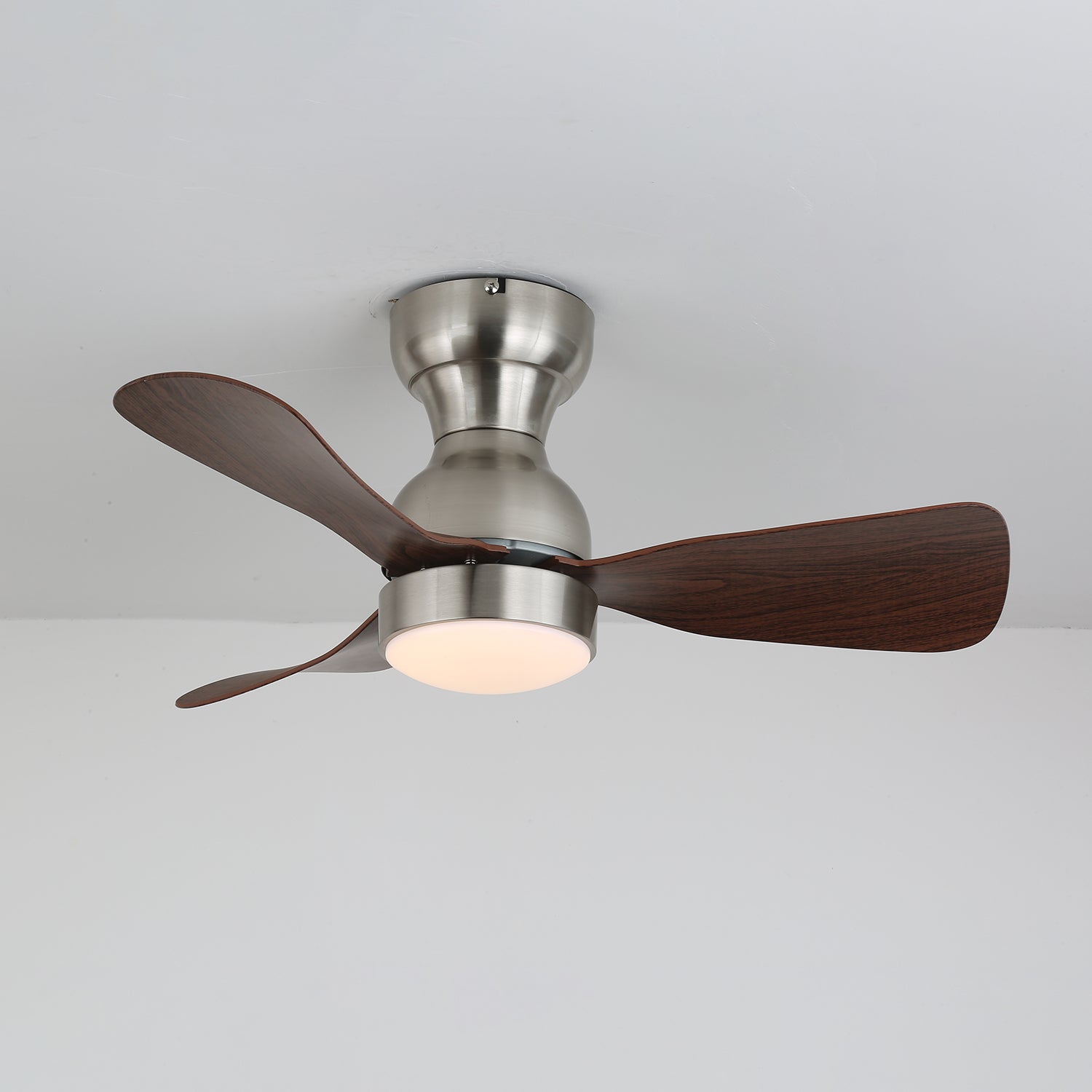 Aurdorus Modern Wood Ceiling Fan Light - Letslighting