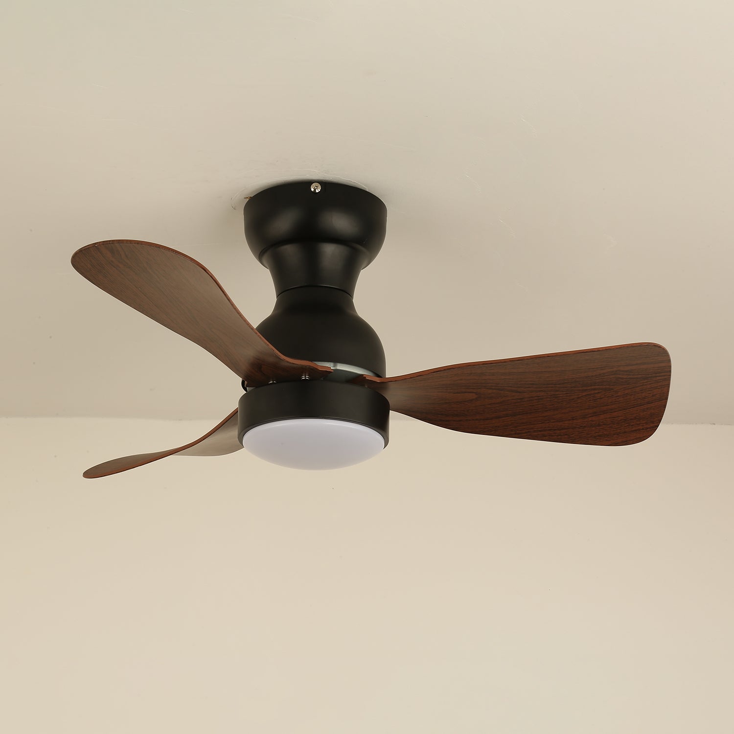 Aurdorus Modern Wood Ceiling Fan Light - Letslighting