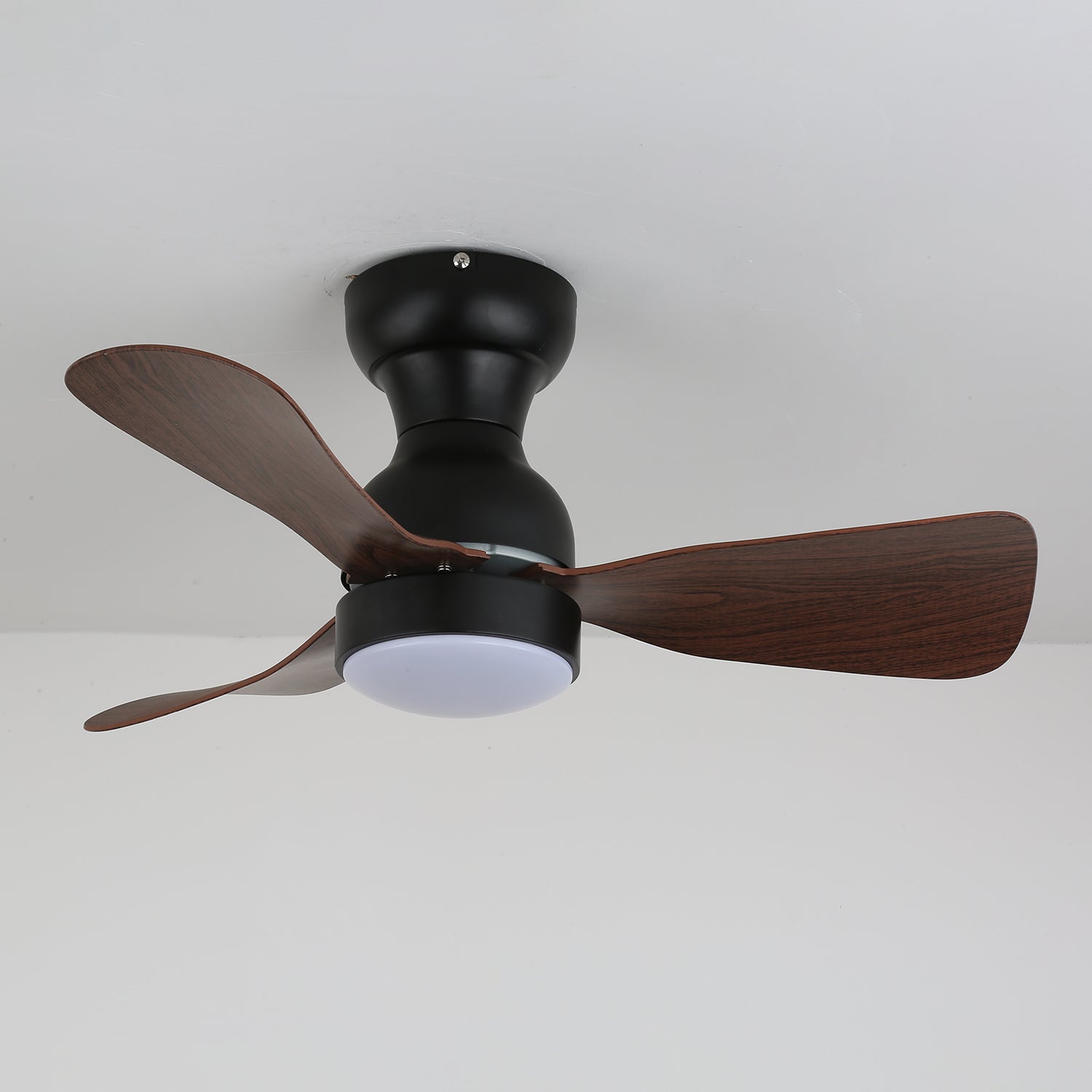 Aurdorus Modern Wood Ceiling Fan Light - Letslighting
