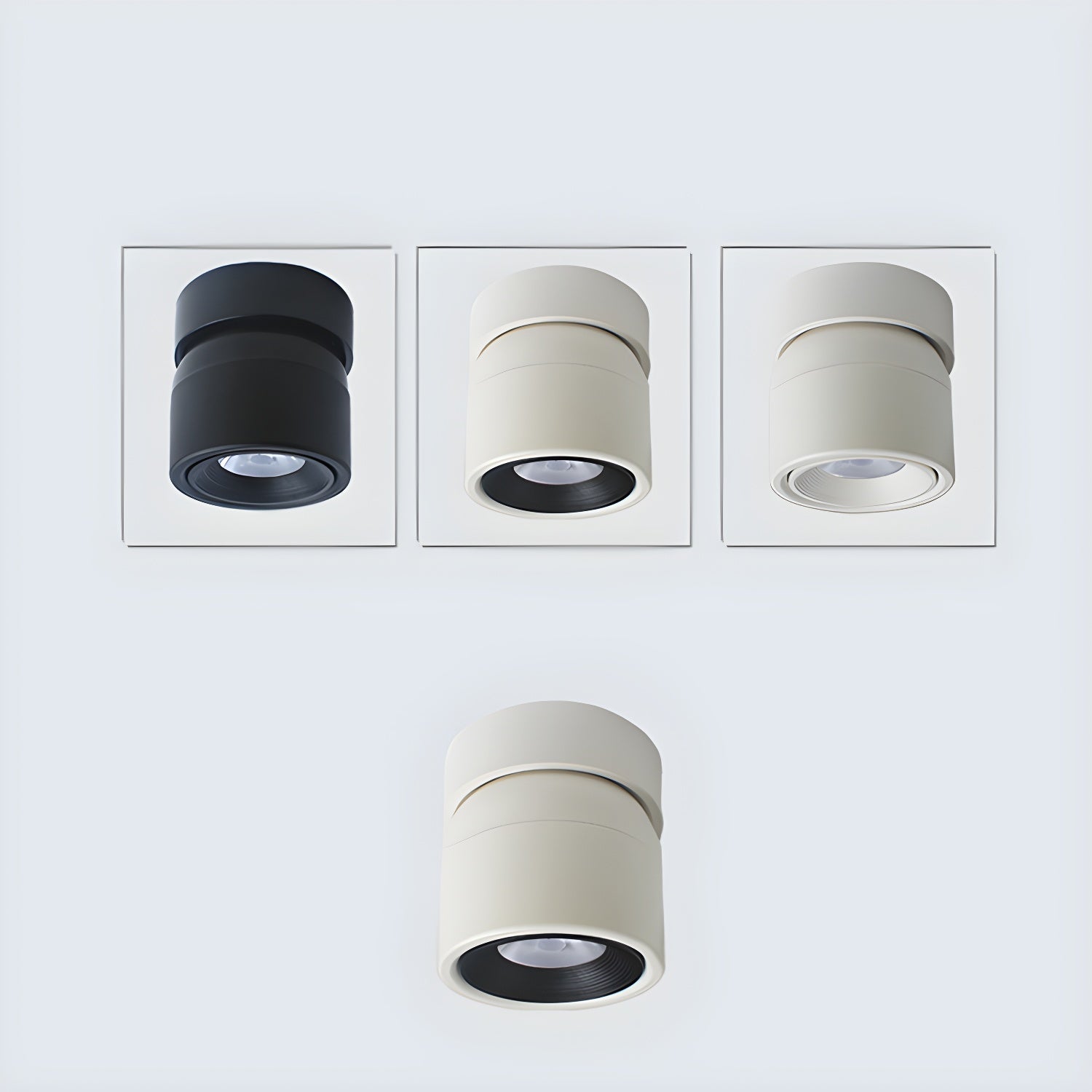 Clara Modern Minimalist Rotating Surface Downlight Ceiling lamp - Letslighting
