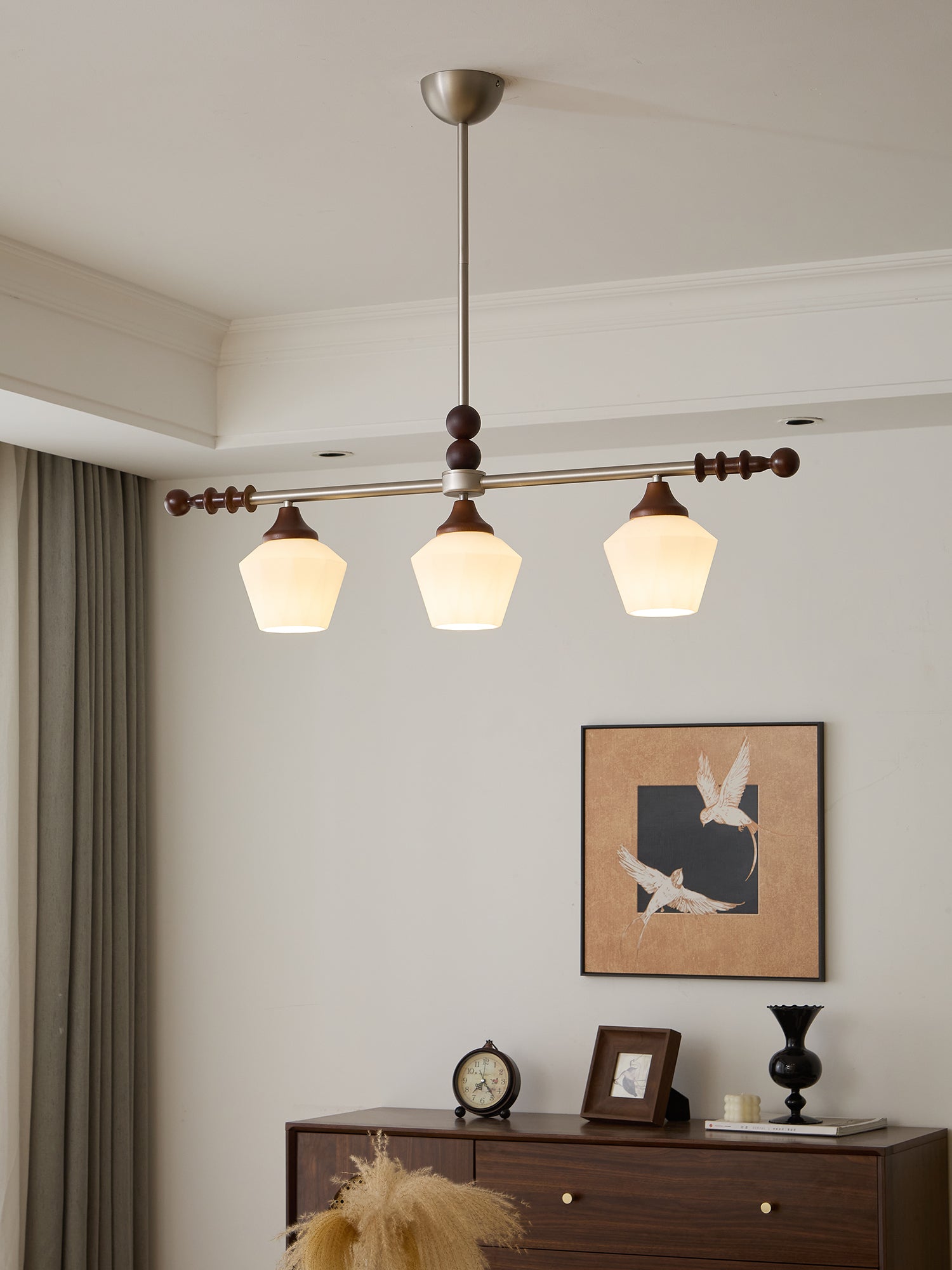 Vosole Traditional Elegance Vintage Wood Chandelier - Letslighting