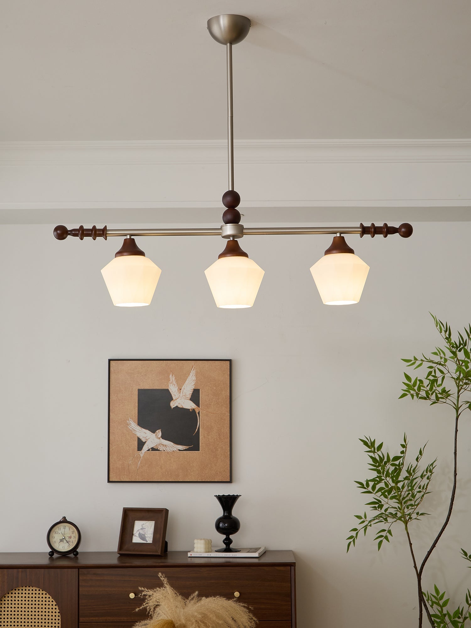 Vosole Traditional Elegance Vintage Wood Chandelier - Letslighting