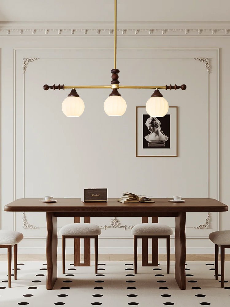 Vosole Traditional Elegance Vintage Wood Chandelier - Letslighting