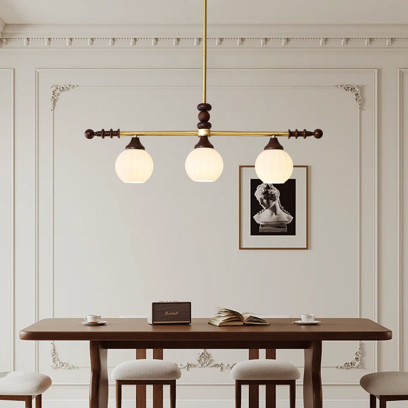 Vosole Traditional Elegance Vintage Wood Chandelier - Letslighting
