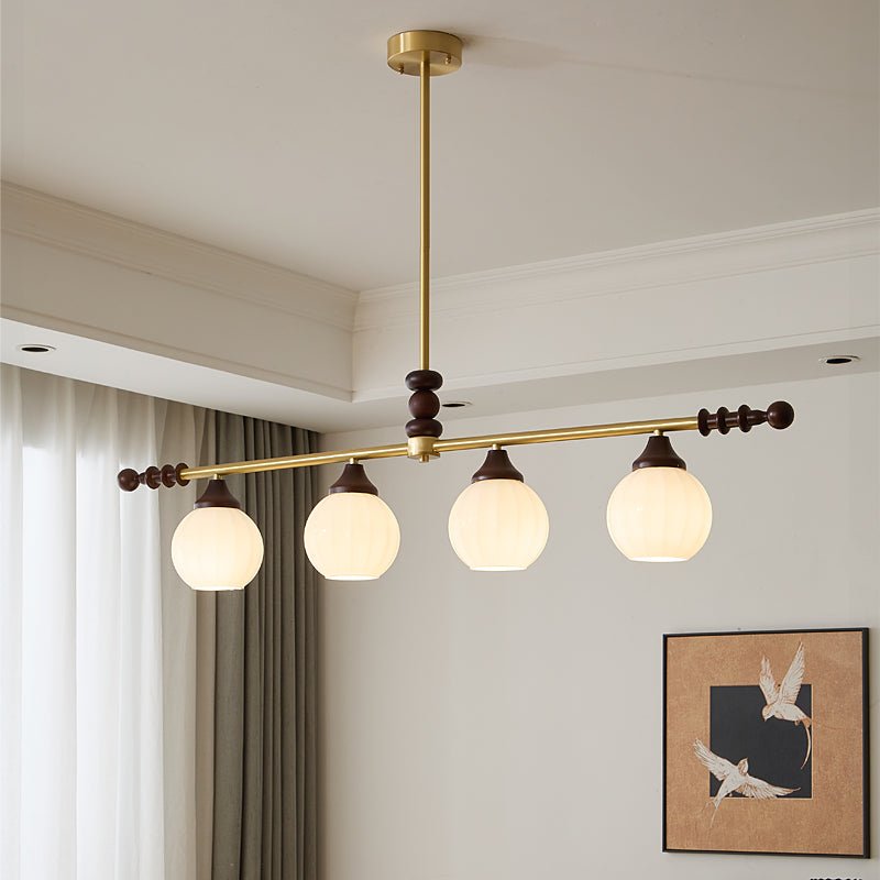 Vosole Traditional Elegance Vintage Wood Chandelier - Letslighting
