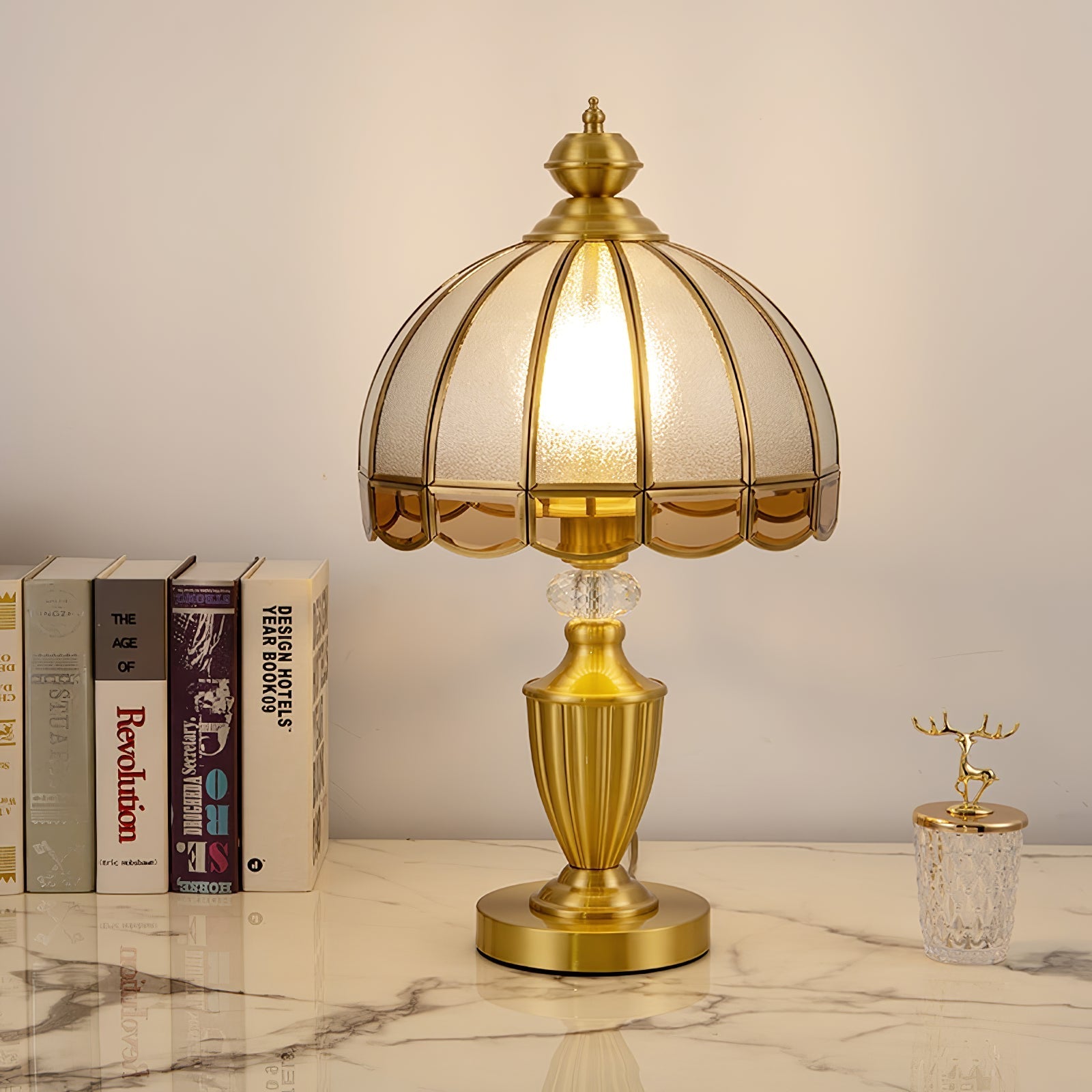 Opaline Glass Classic Table Lamp - Letslighting