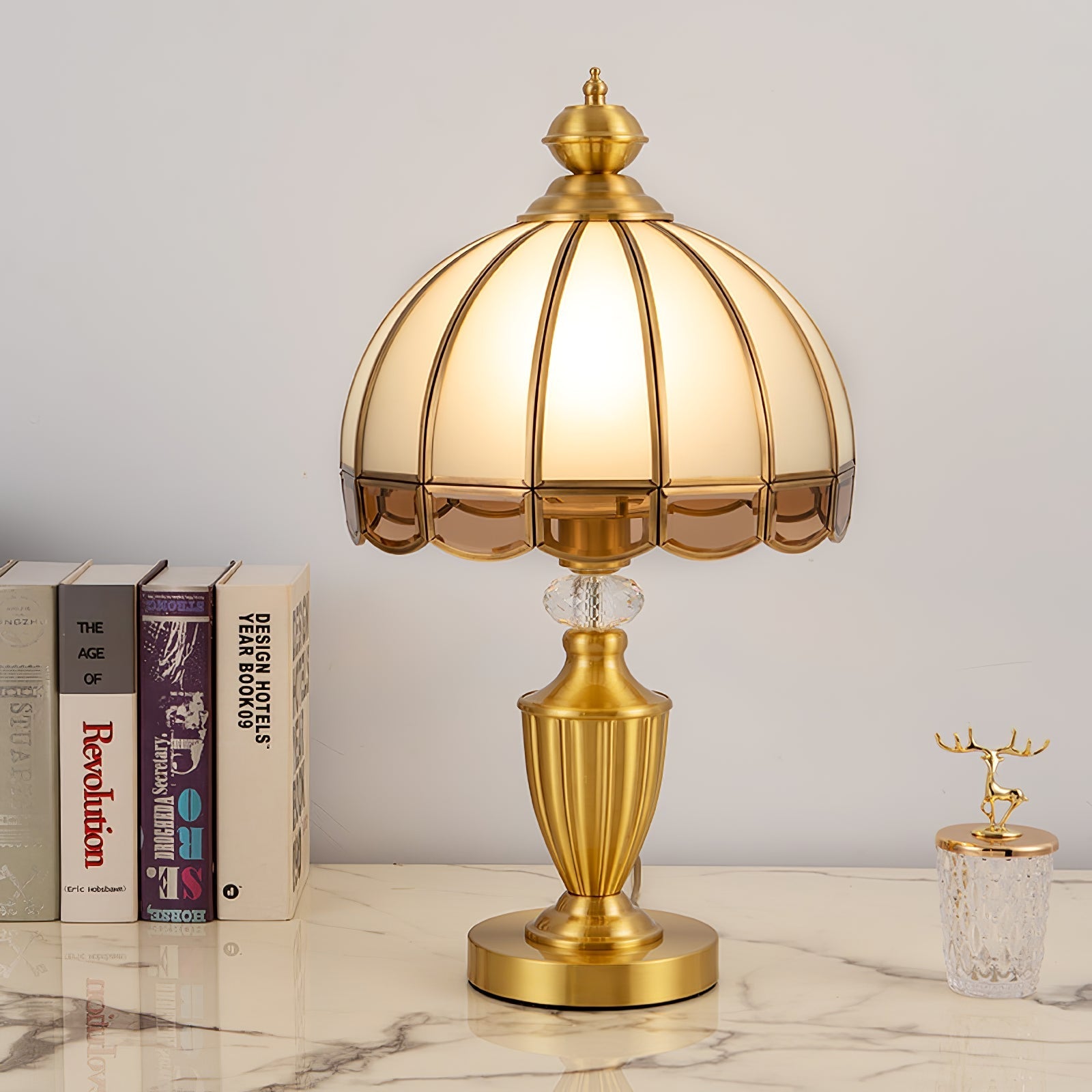 Opaline Glass Classic Table Lamp - Letslighting