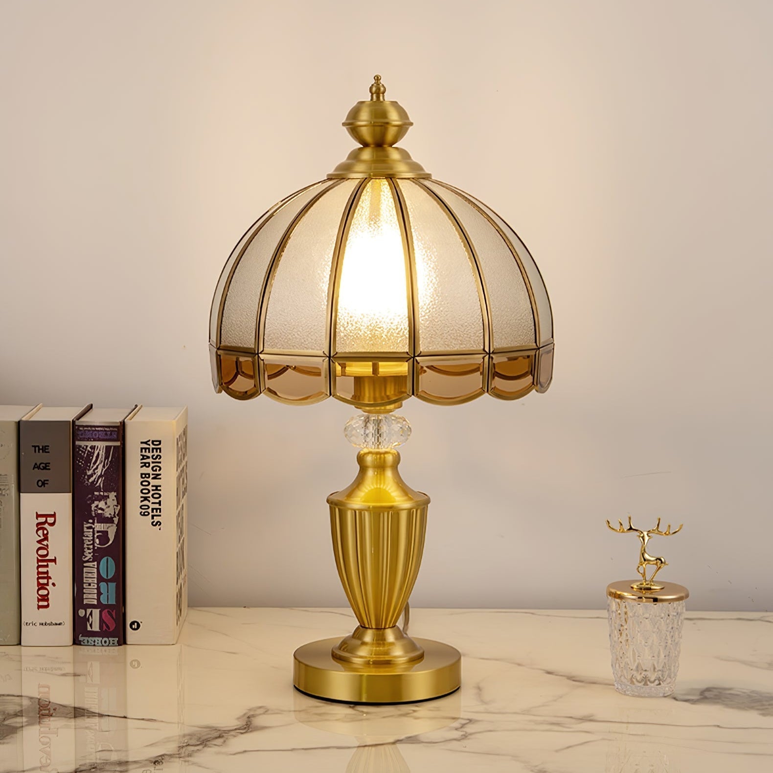 Opaline Glass Classic Table Lamp - Letslighting