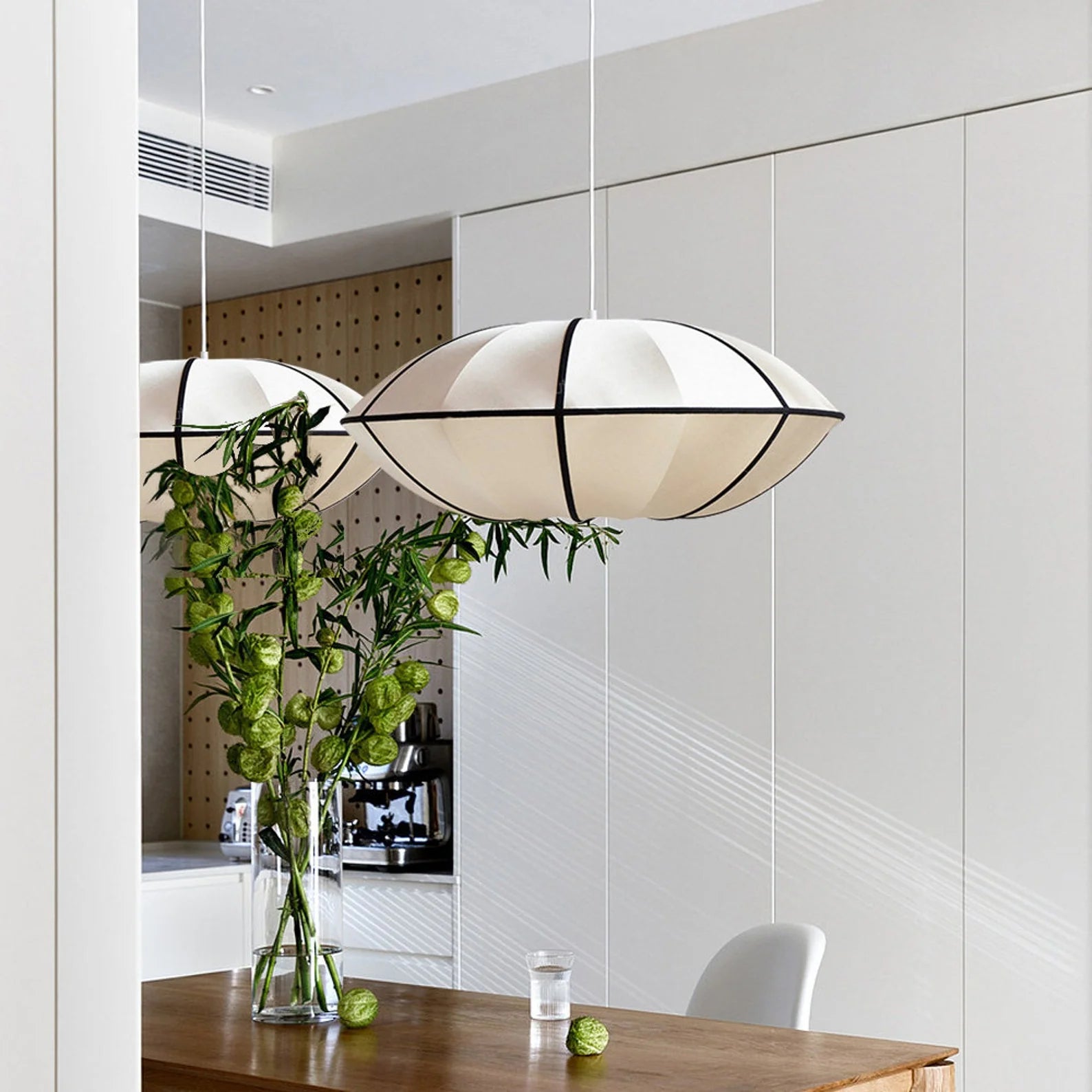 Ritta Classic Lantern LED Pendant Light Dining Room - Letslighting