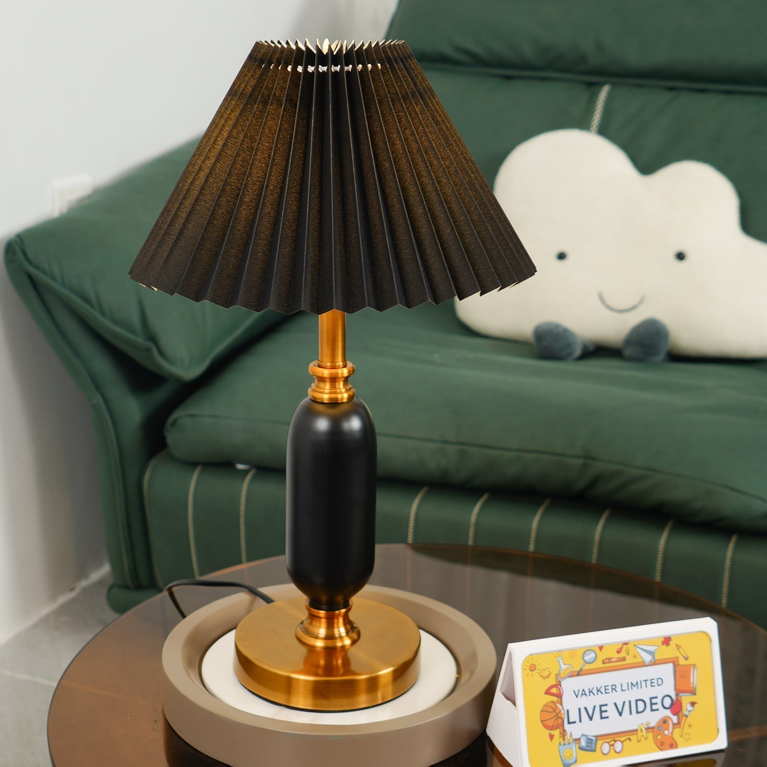 Aurmarila Fabric Table Lamp - Letslighting