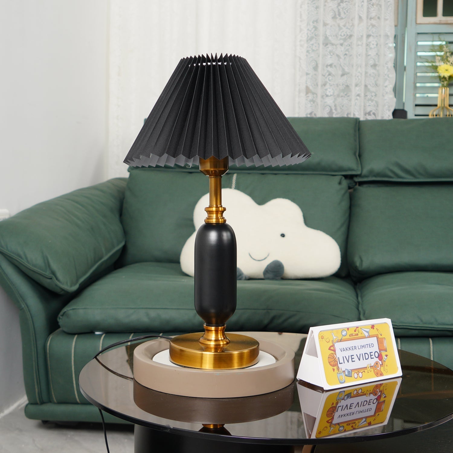 Aurmarila Fabric Table Lamp - Letslighting